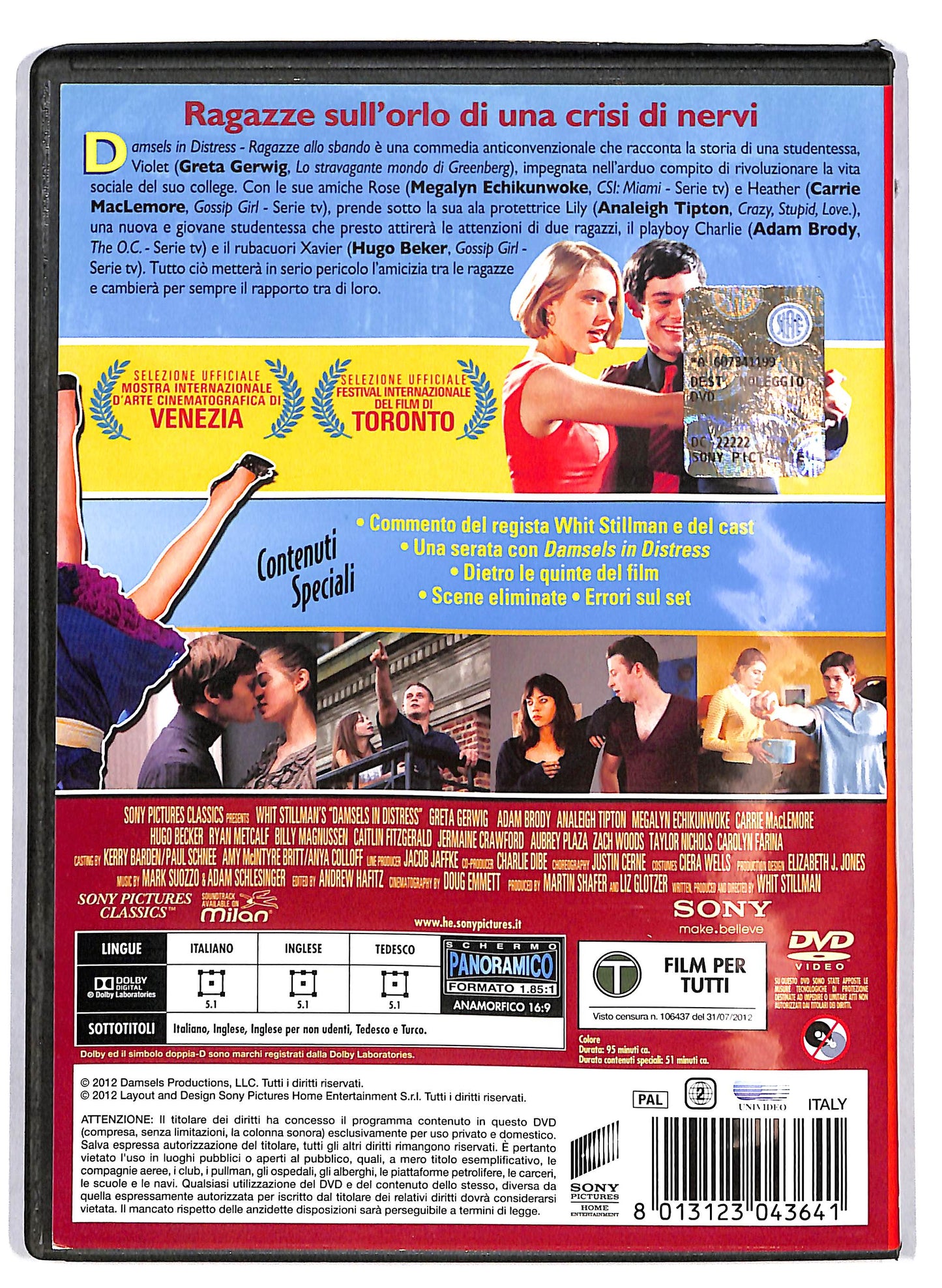 EBOND Damsels in Distress - Ragazze allo sbando - NOLEGGIO DVD D614960