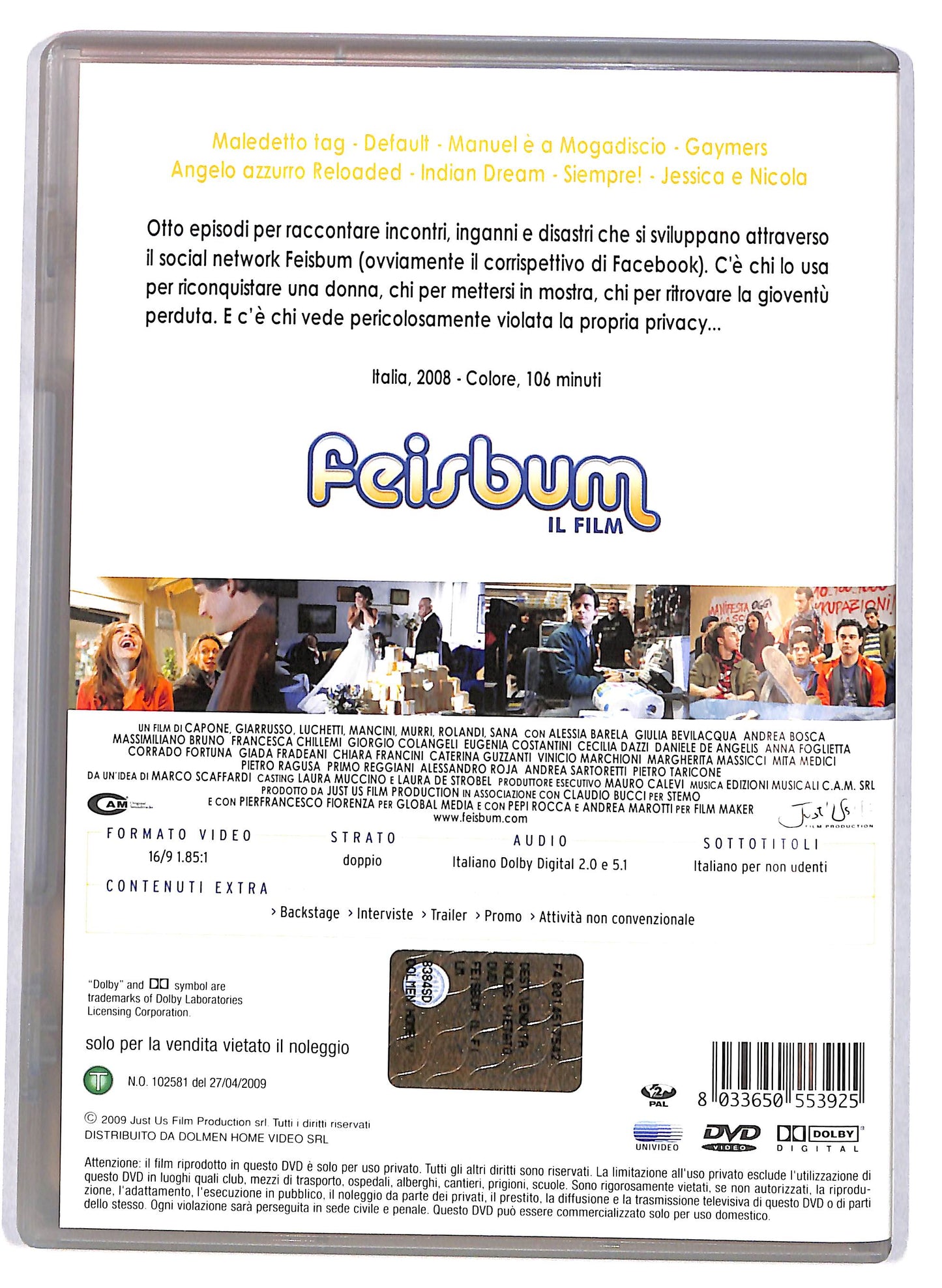 EBOND Feisbum il film NOLEGGIO DVD D615258
