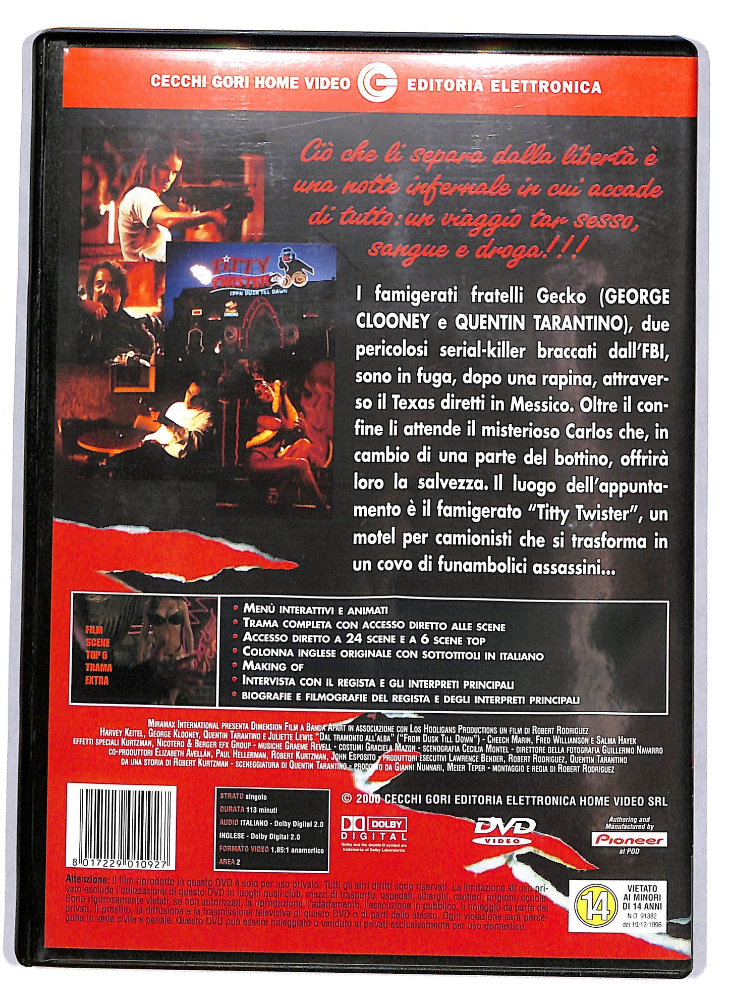 EBOND Dal tramonto all'alba DVD D615353