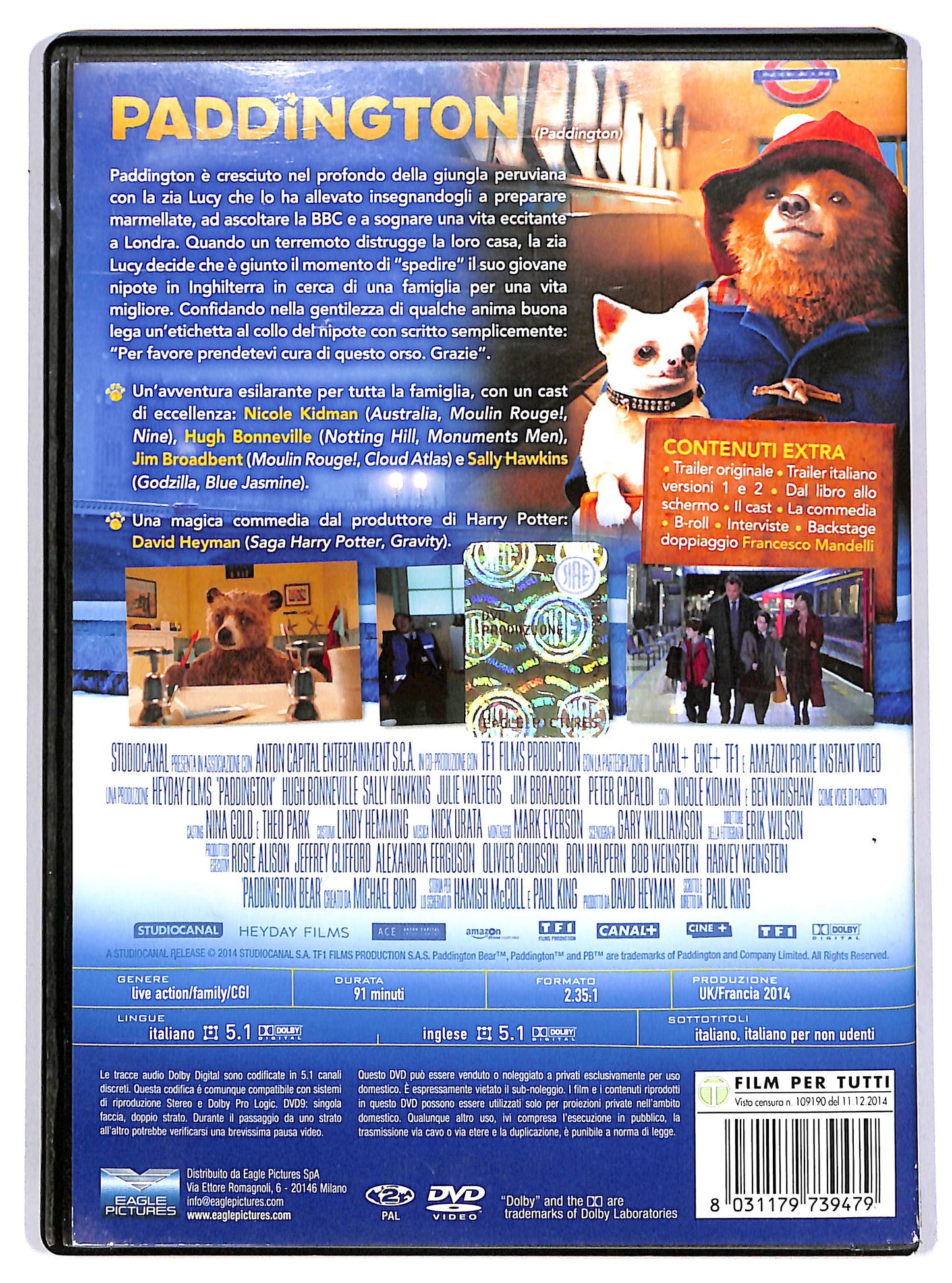 EBOND Paddington DVD D615437