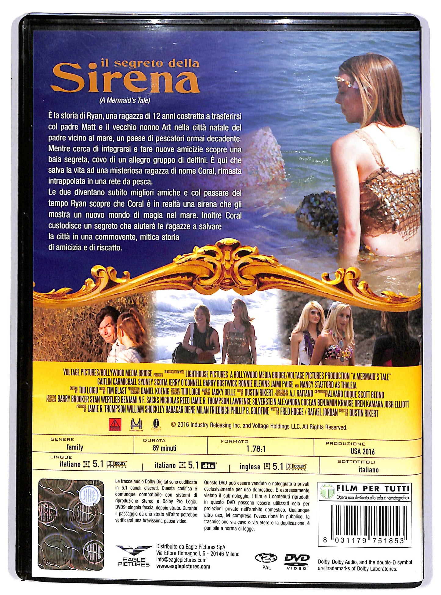 EBOND Il segreto della sirena DVD D615456