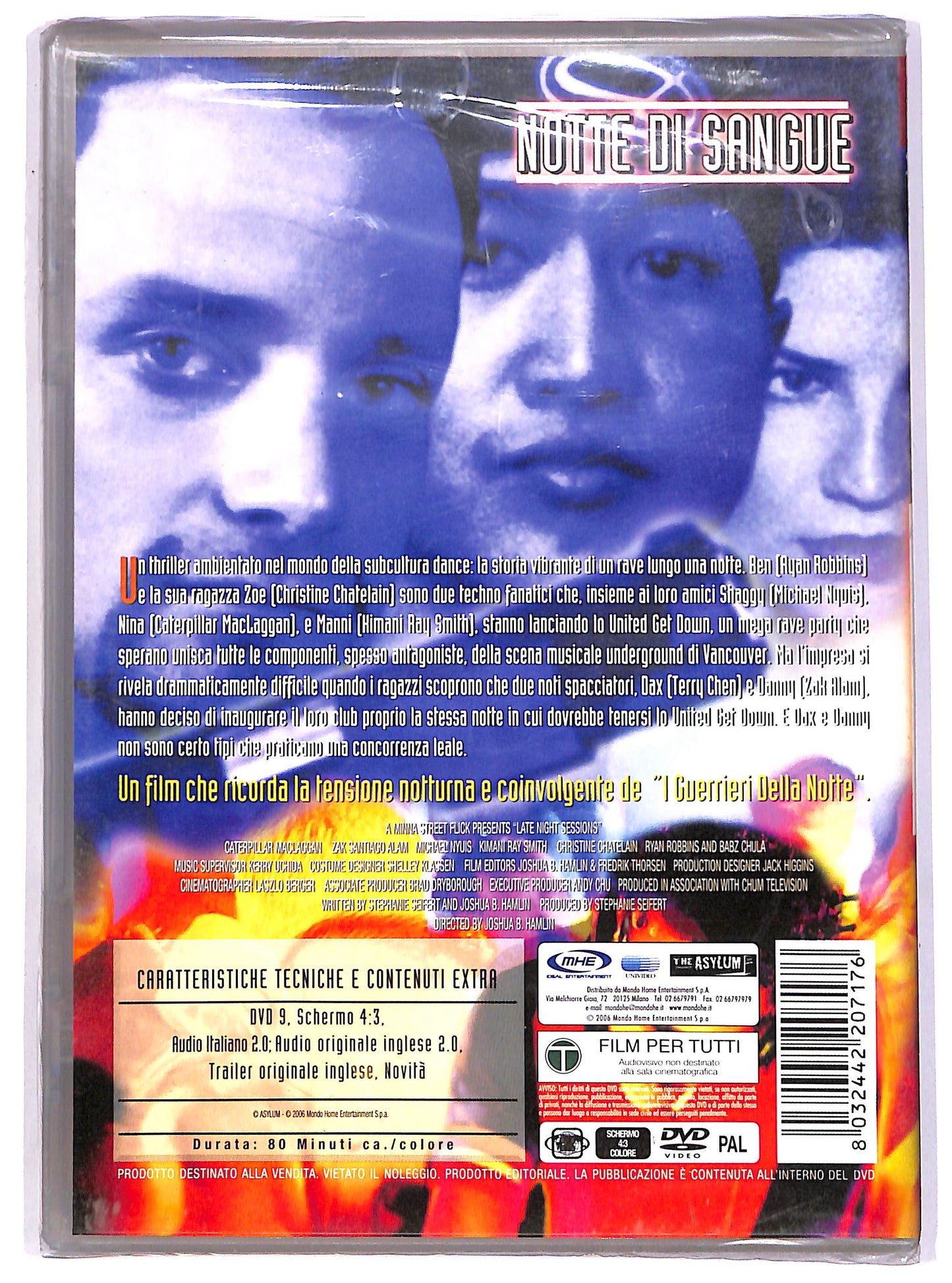 EBOND Notte di sangue EDITORIALE DVD D615536