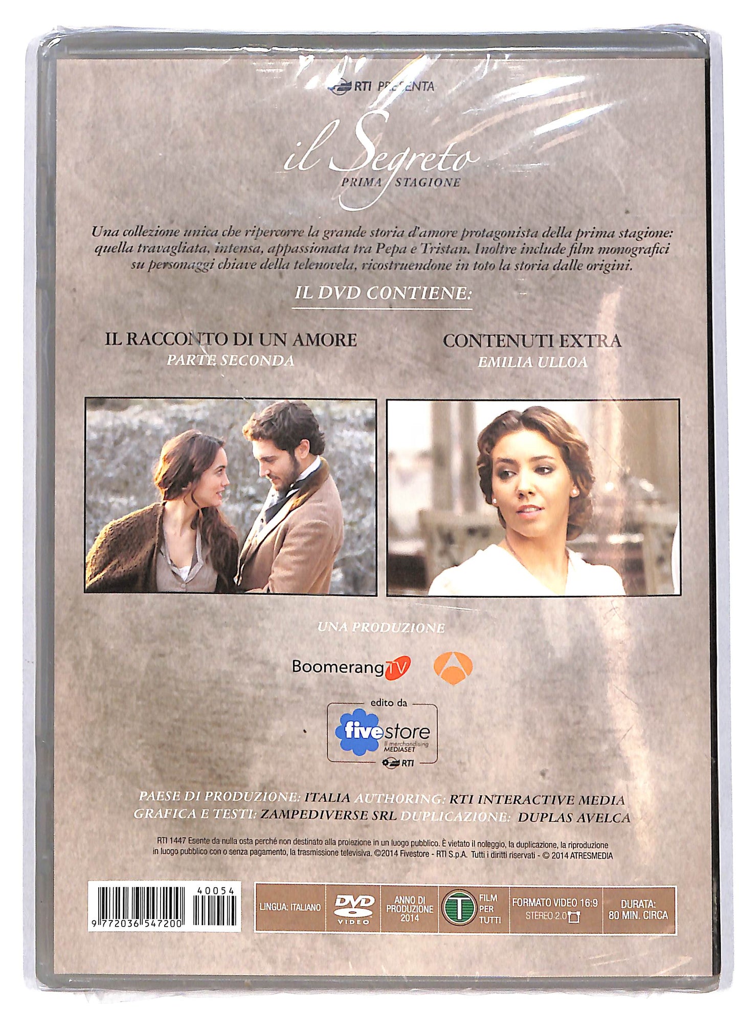 EBOND Il segreto Stagione 1 - Volume 2 EDITORIALE DVD D615913