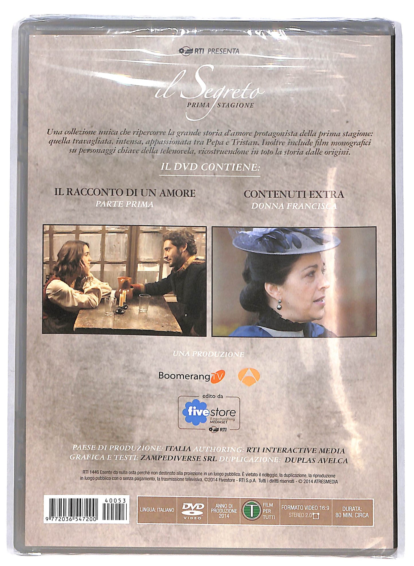 EBOND Il segreto - Stagione 1 Volume 1 Prima parte EDITORIALE DVD D615942