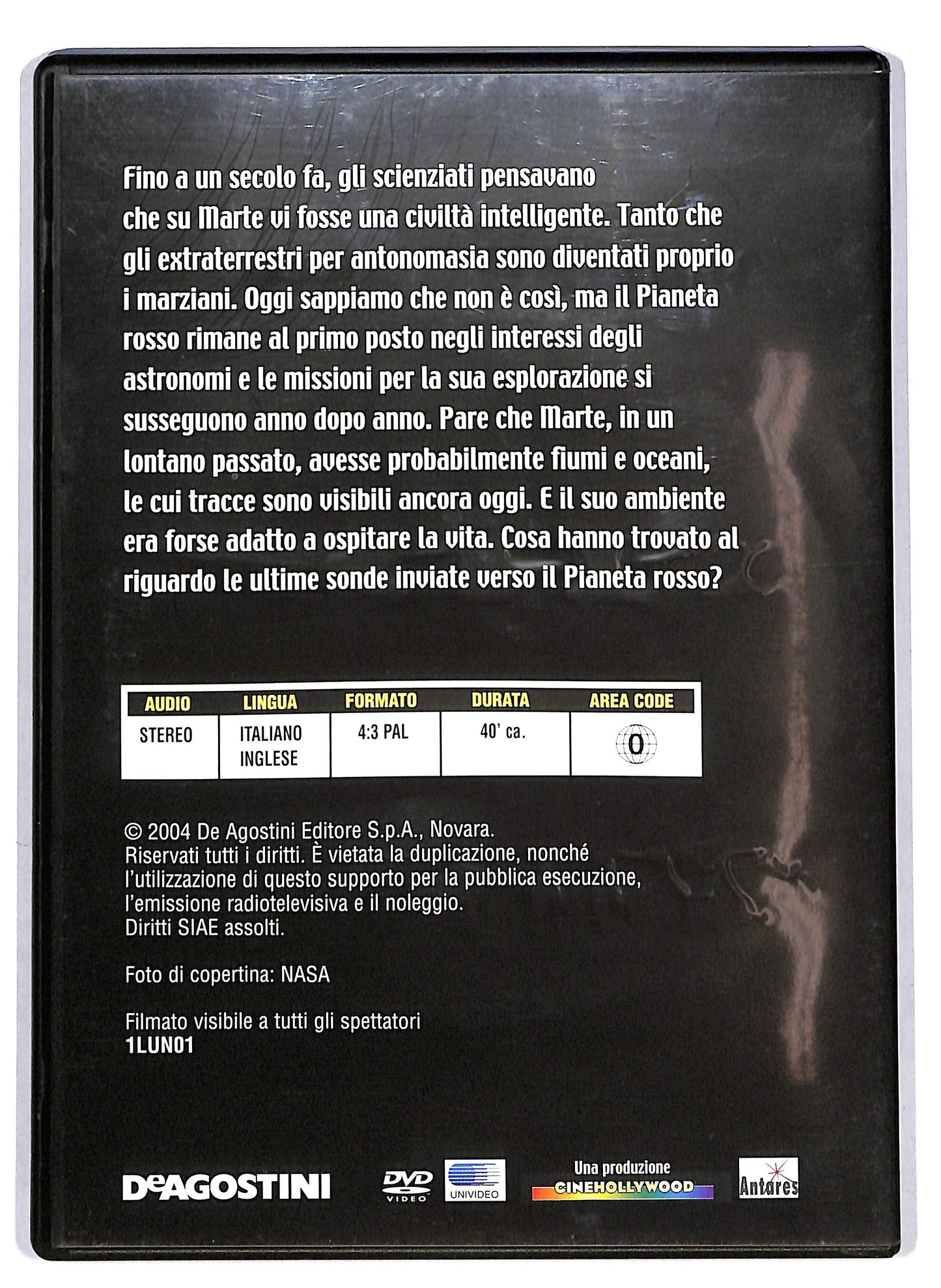 EBOND L'Universo - I misteri di Marte - EDITORIALE DVD D616234