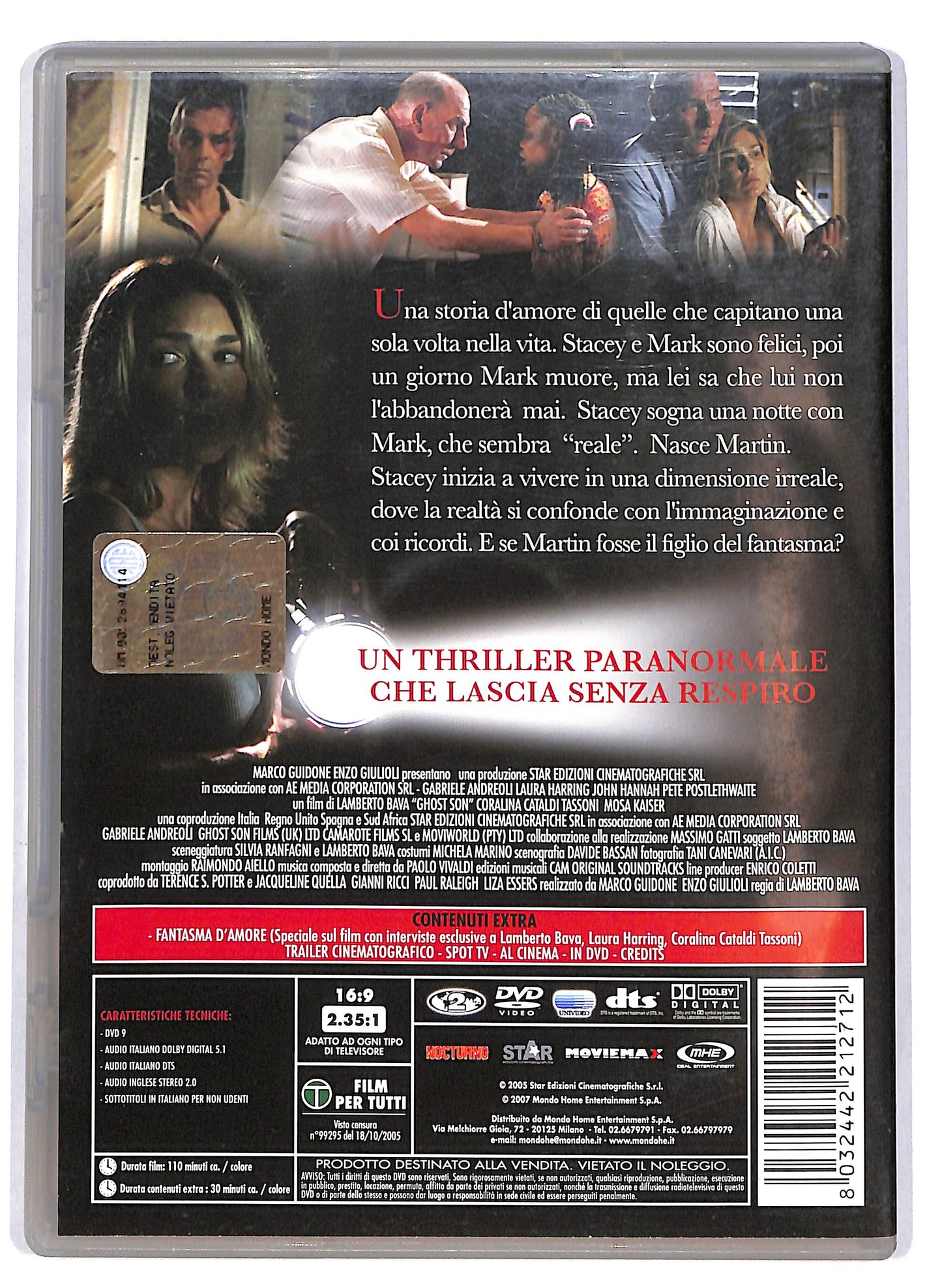 EBOND Ghost Son EDITORIALE DVD D616253