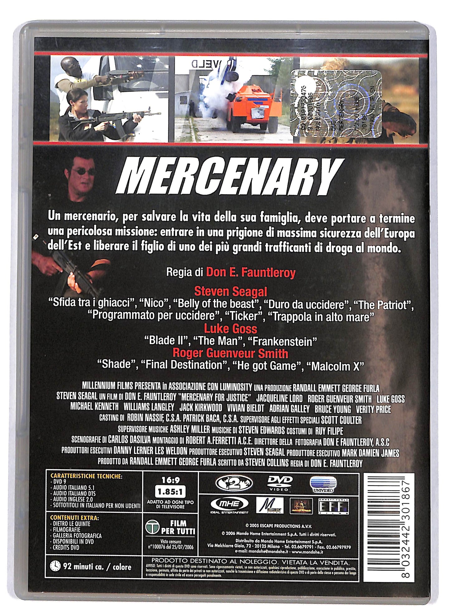 EBOND Mercenary DVD D616446
