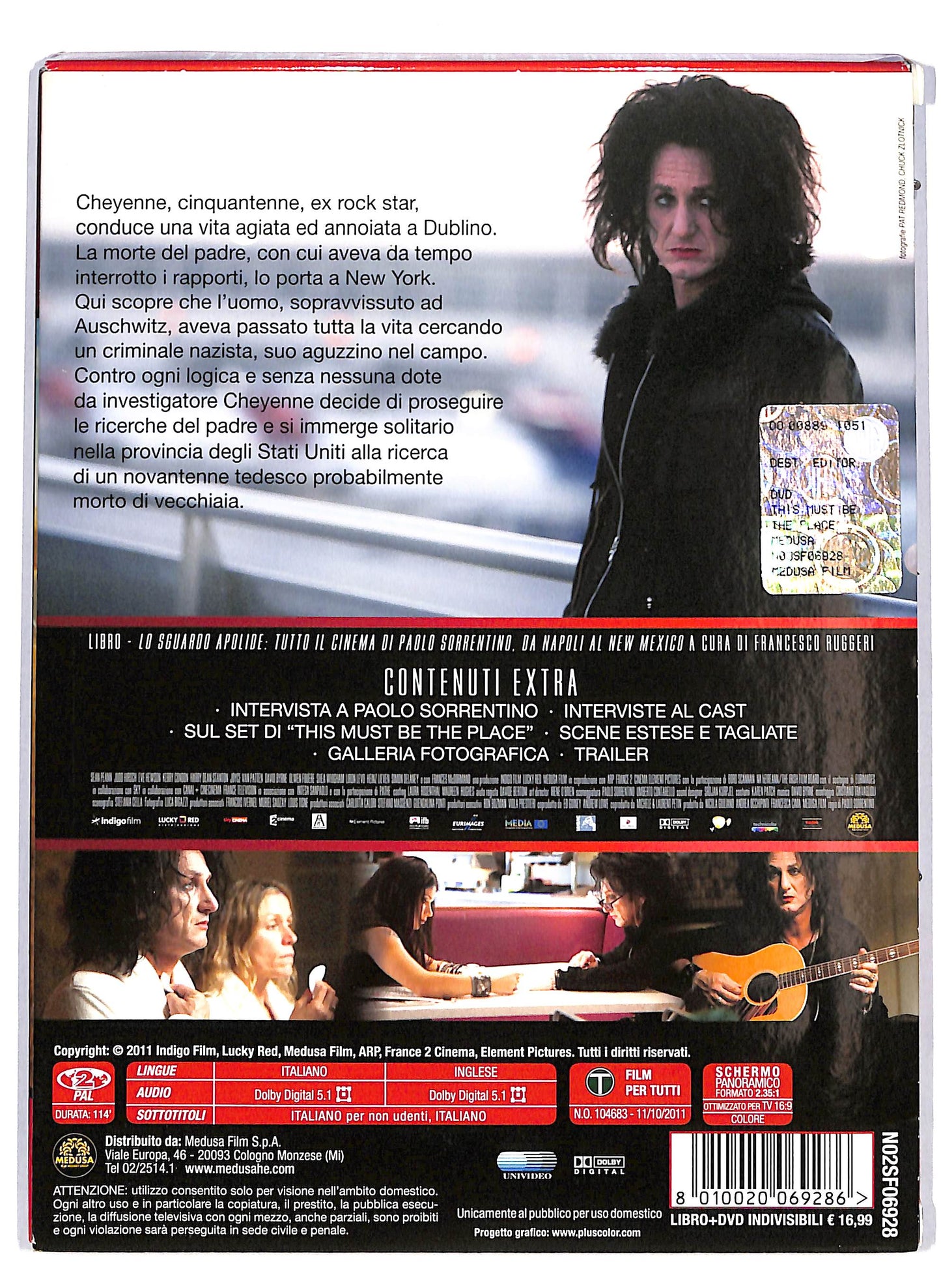EBOND This Must be the Place DIGIPACK EDIZIONE SPECIALE EDITORIALE DVD D616465