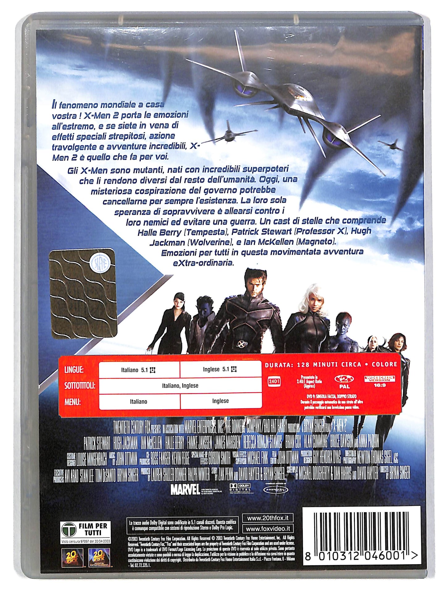 EBOND X-Men 2 DVD D616532