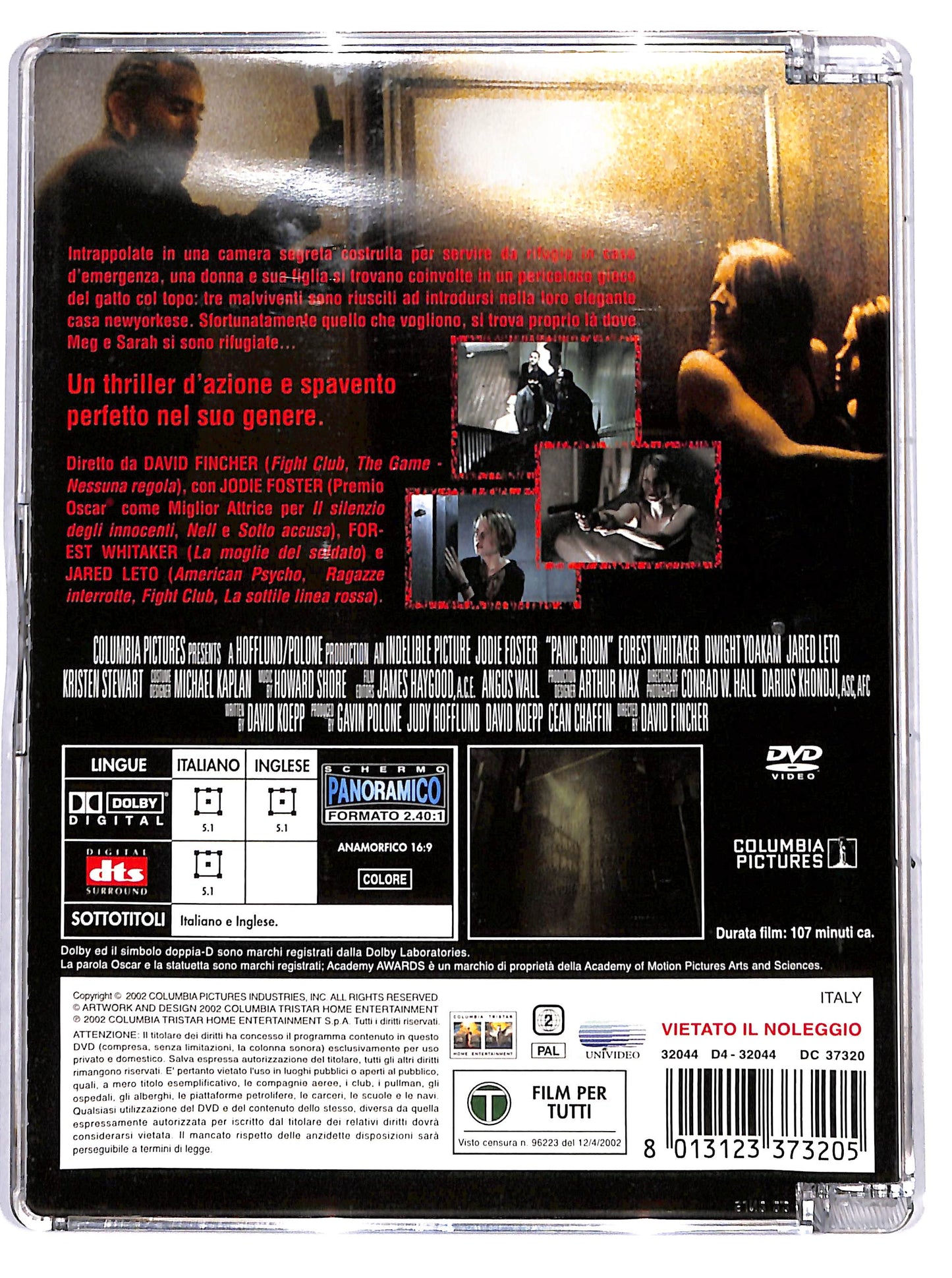 EBOND panic room - SJB DVD D616637