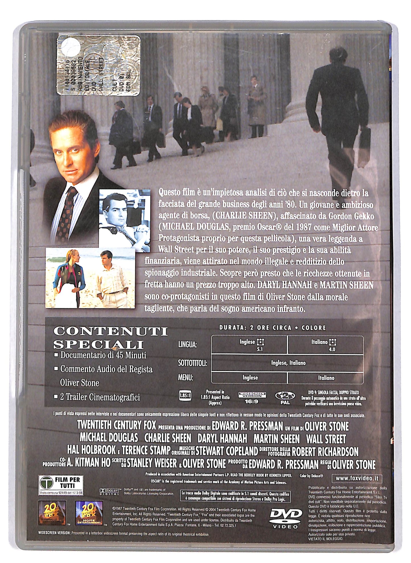 EBOND Wall Street EDITORIALE DVD D616714
