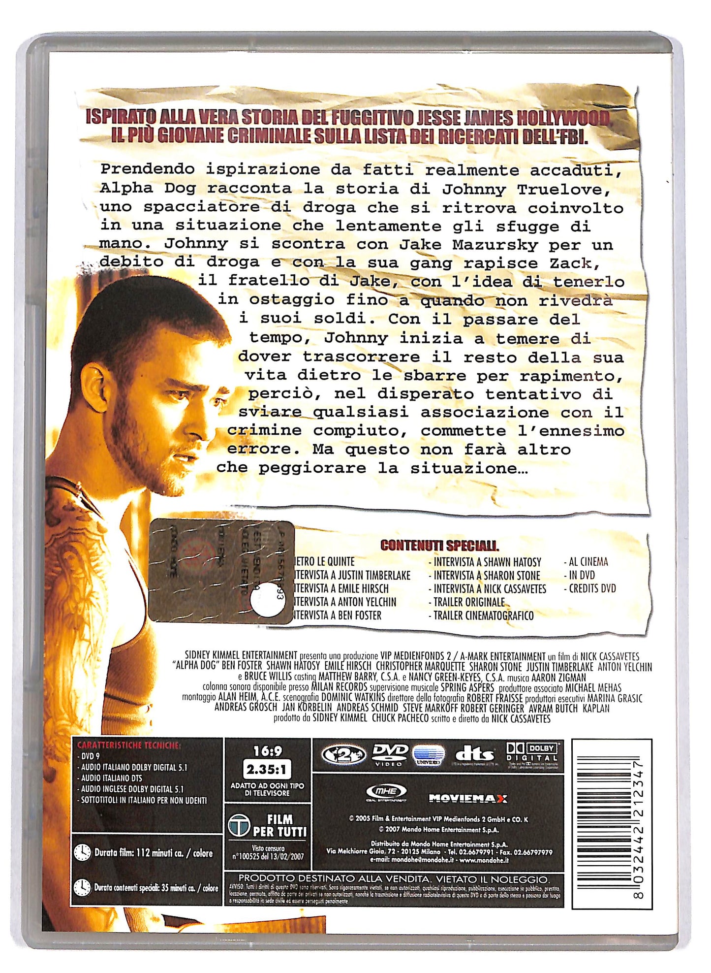 EBOND Alpha Dog DVD D616715