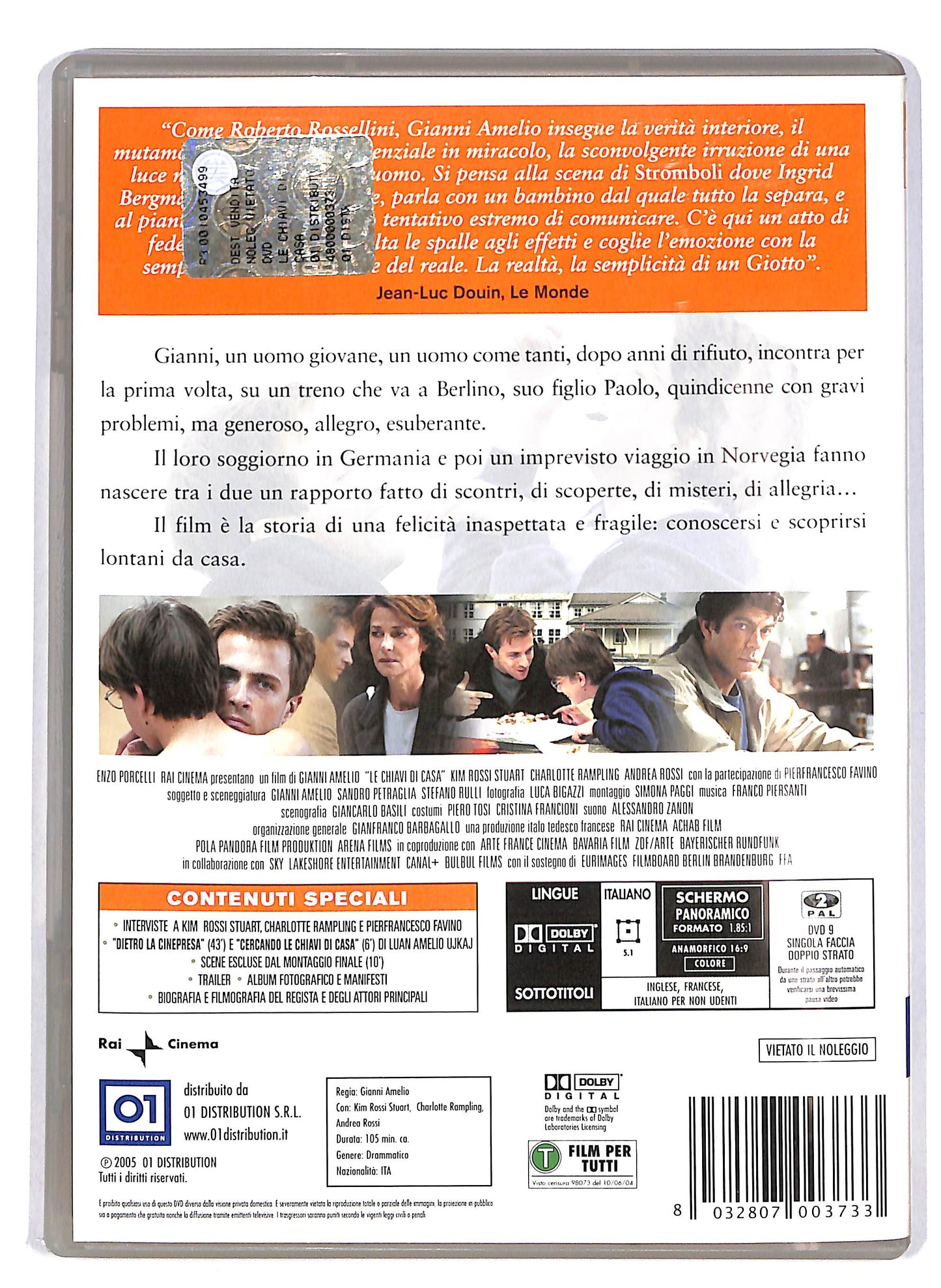 EBOND Le chiavi di casa DVD D616734