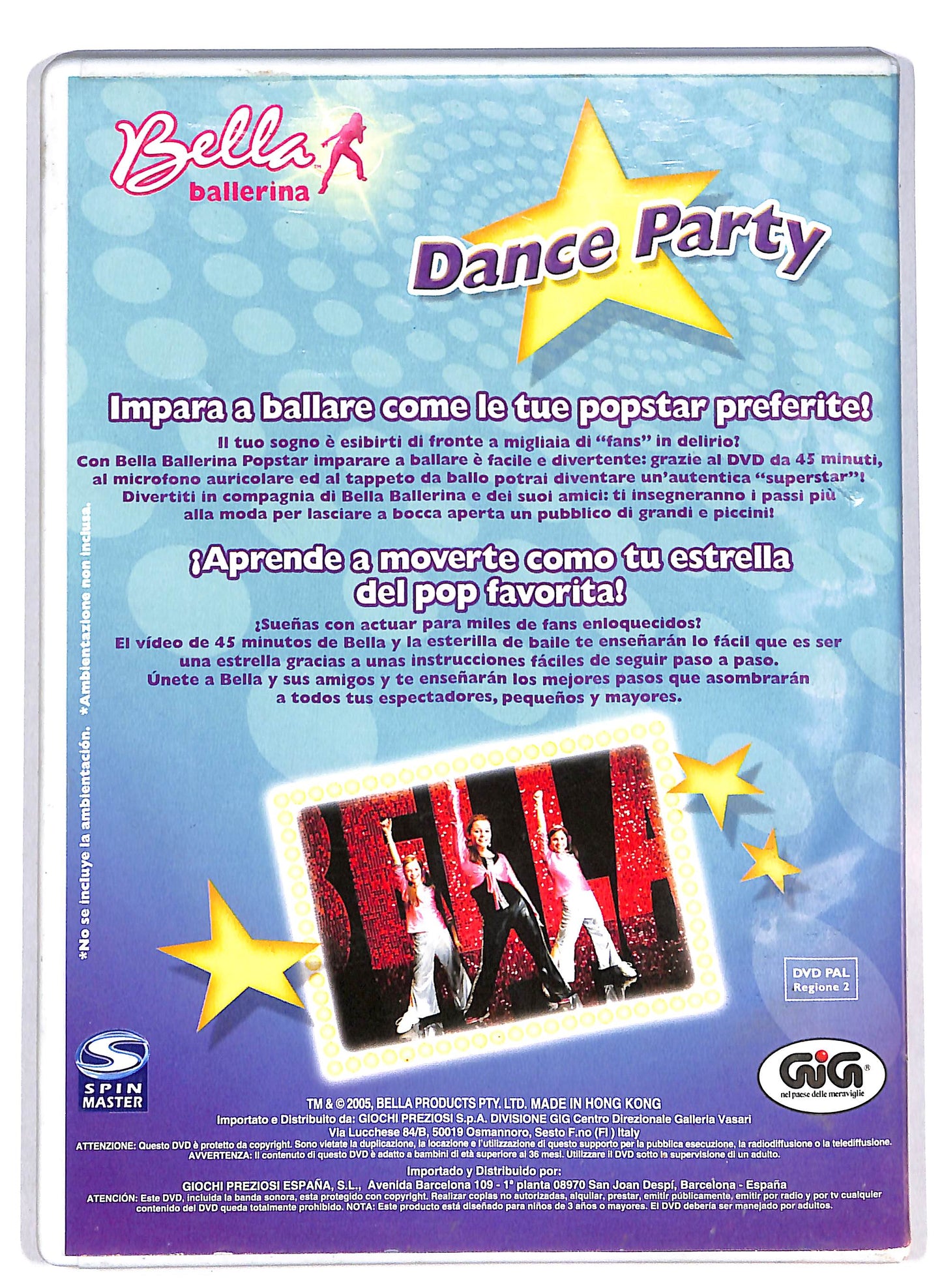 EBOND Dance Party - Bella ballerina EDITORIALE DVD D616748