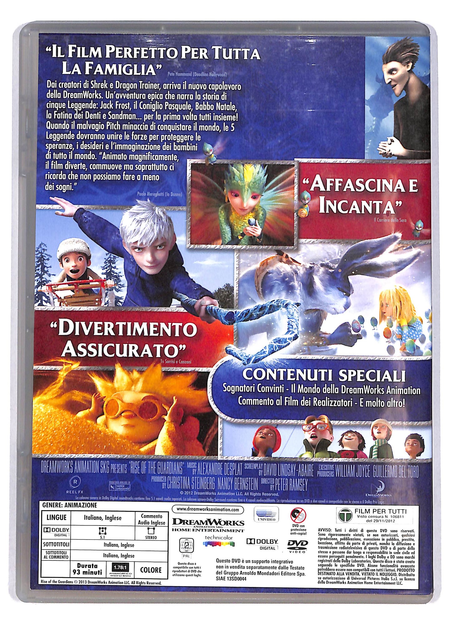 EBOND Le 5 leggende SLIPCASE EDITORIALE DVD D616760