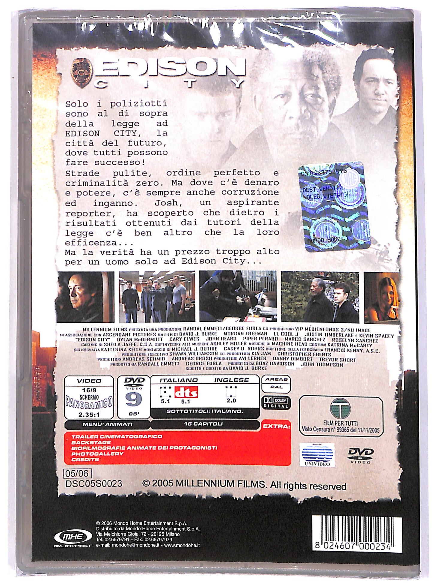 EBOND Edison City DVD D616801