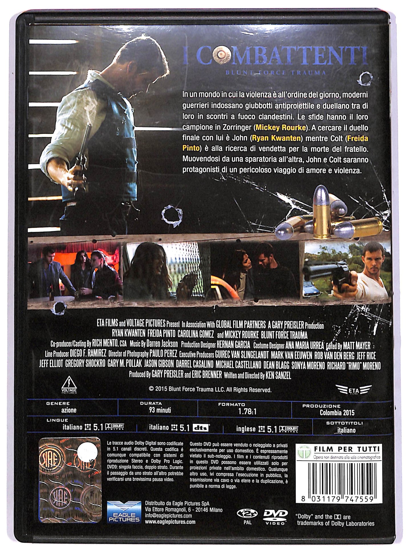 EBOND I combattenti - Blunt Force Trauma DVD D616947