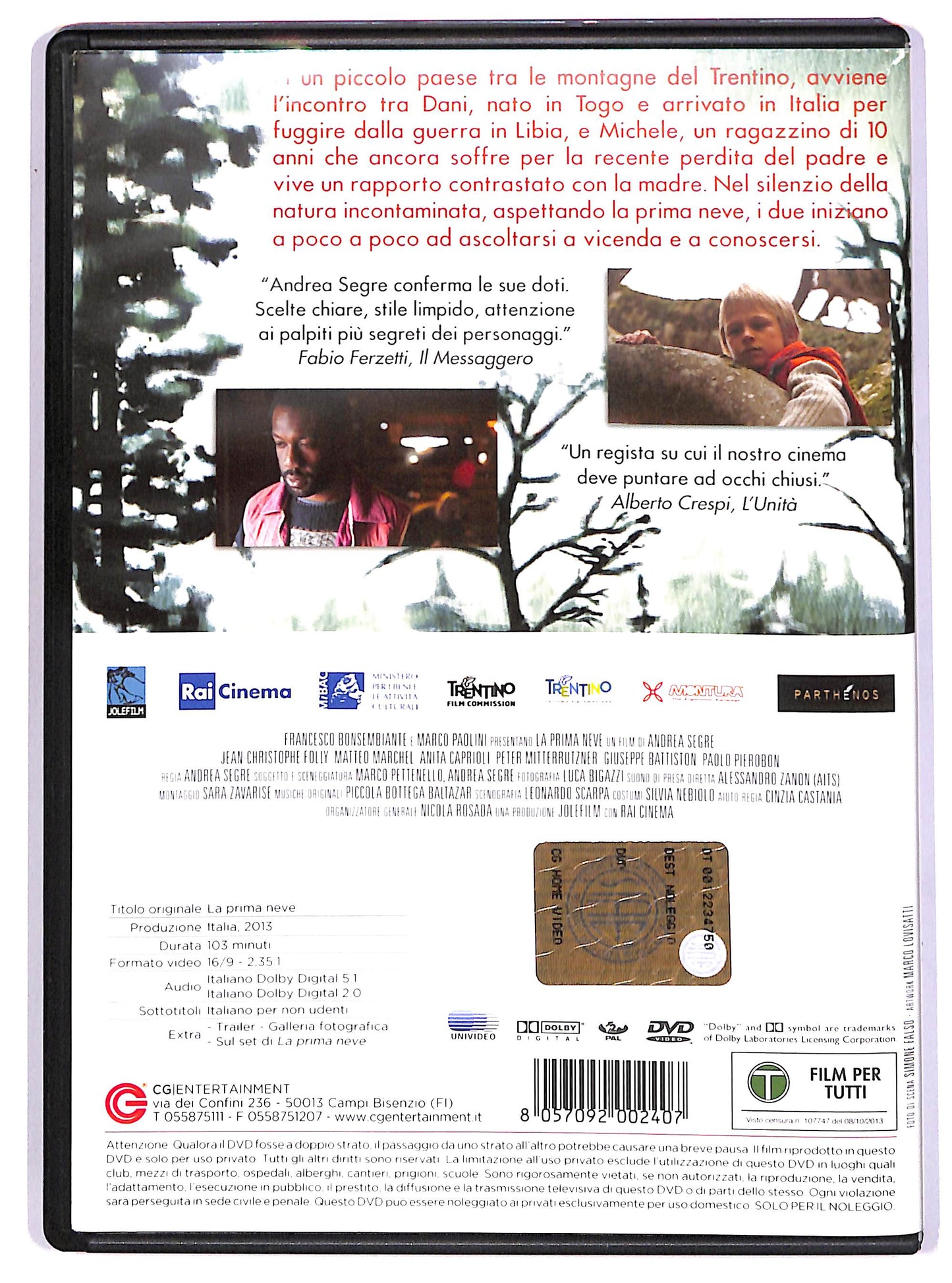 EBOND La prima neve Noleggio DVD D616957