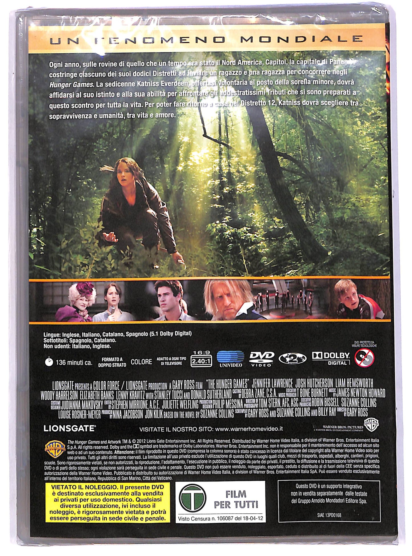 EBOND Hunger Games EDITORIALE DVD D617001