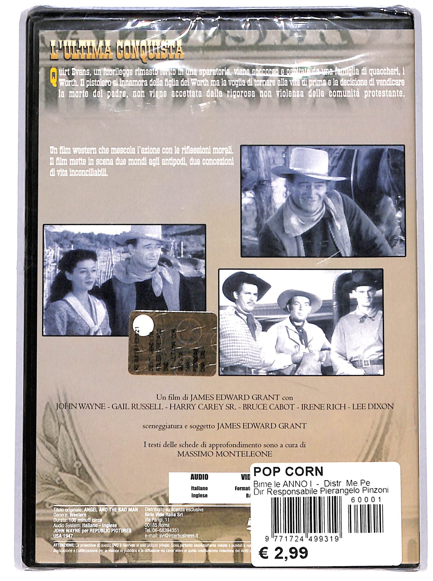 EBOND L'ultima conquista DVD D617202