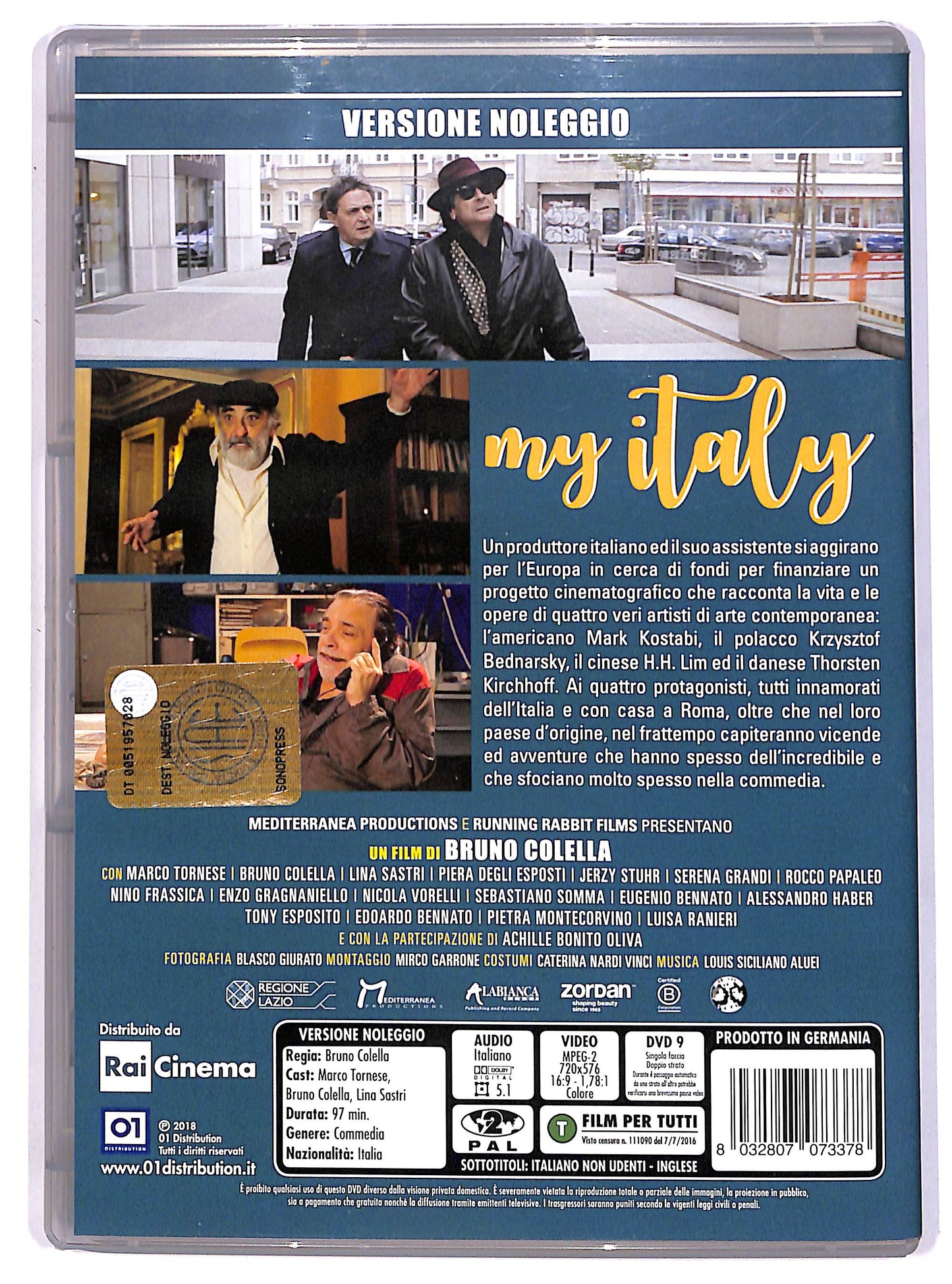 EBOND My Italy Noleggio DVD D618209