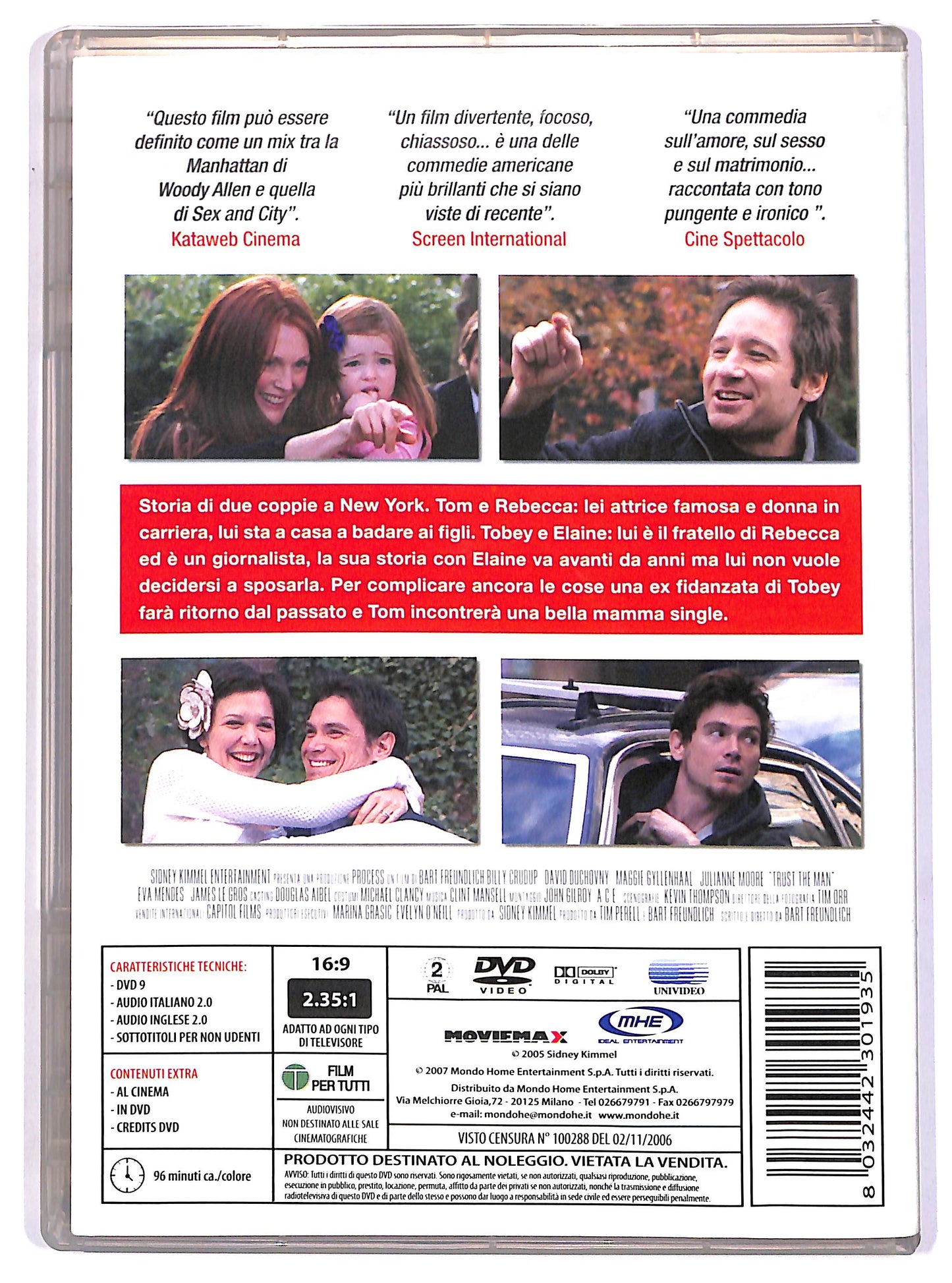 EBOND Uomini & Donne Noleggio DVD D618224