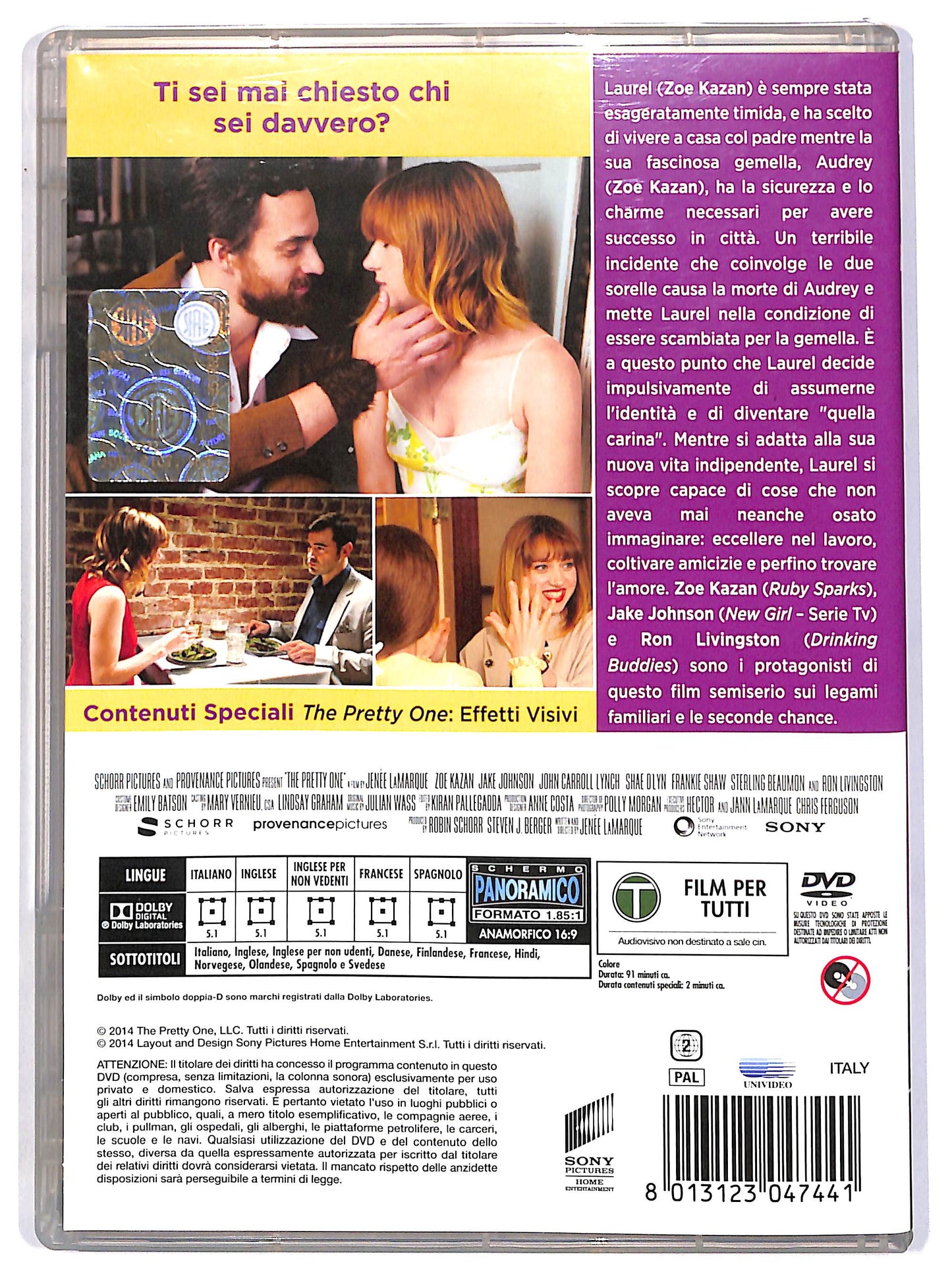 EBOND The Pretty One Noleggio DVD D618312