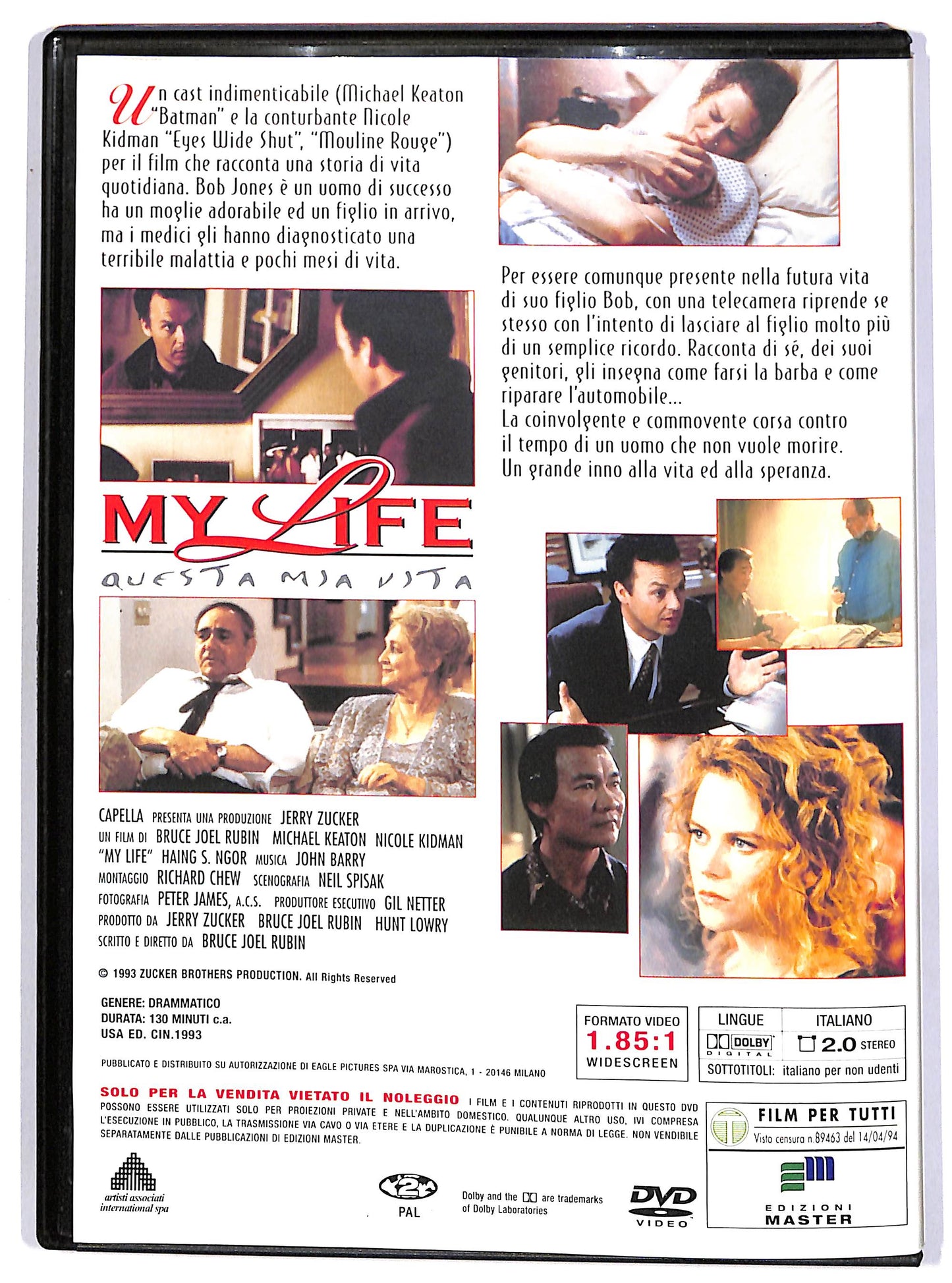 EBOND My Life - Questa mia vita EDITORIALE DVD D618347