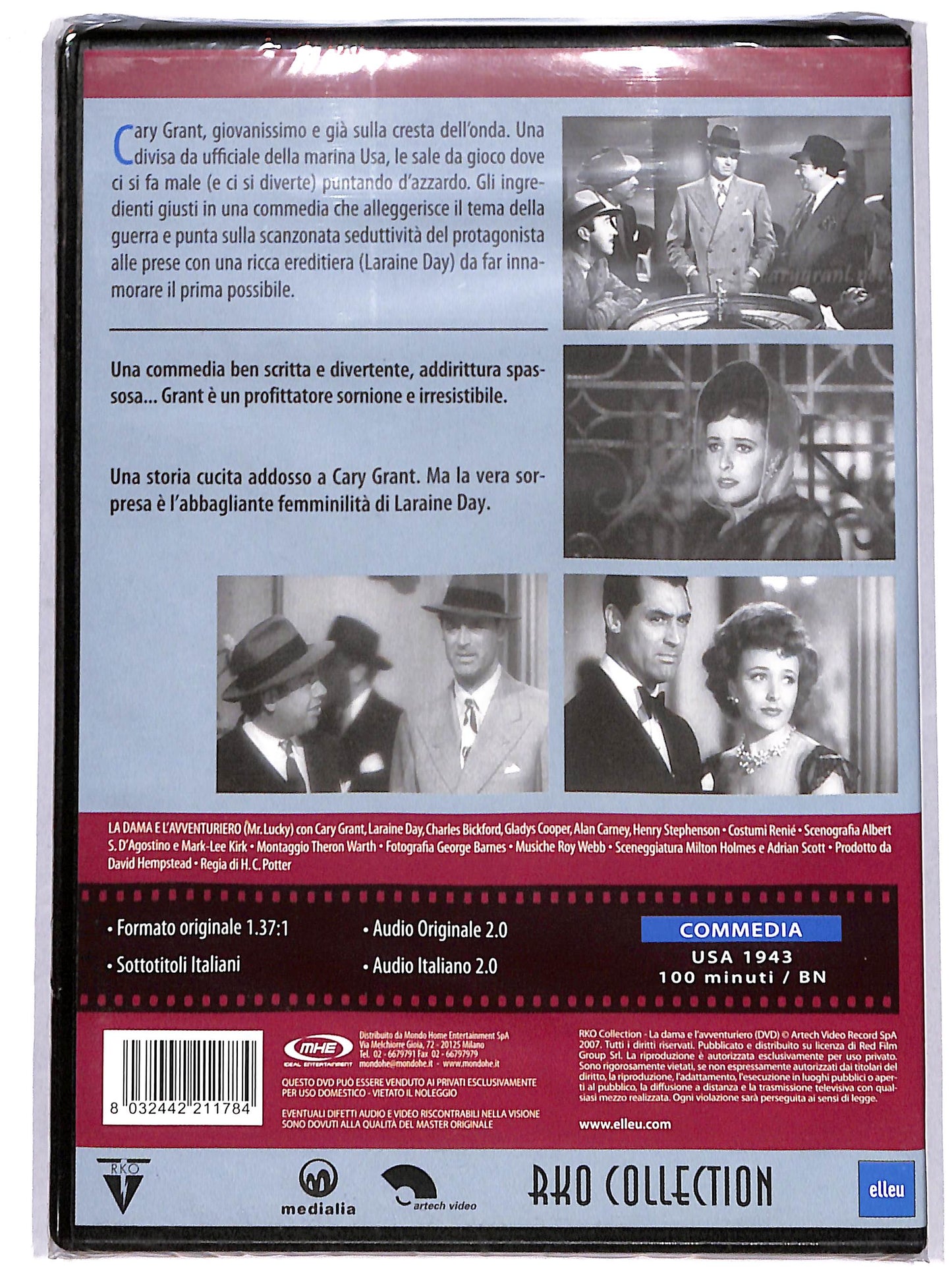 EBOND La dama e l'avventuriero DVD D619001