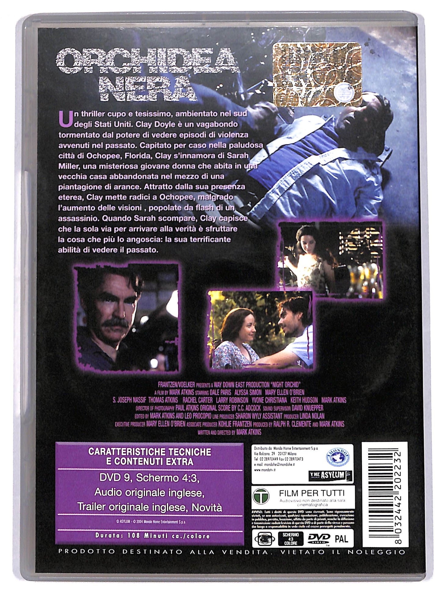EBOND Orchidea nera DVD D619201