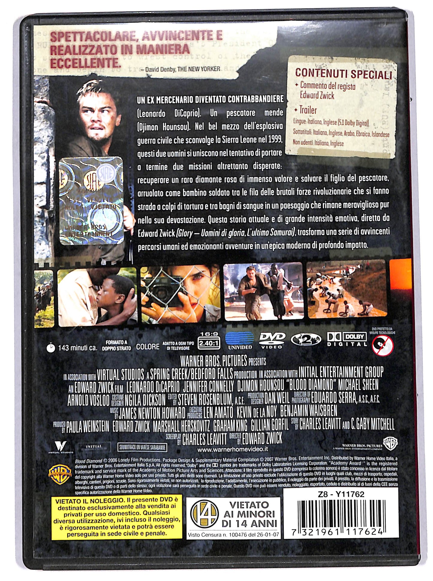EBOND blood diamond - diamanti di sangue DVD D619203