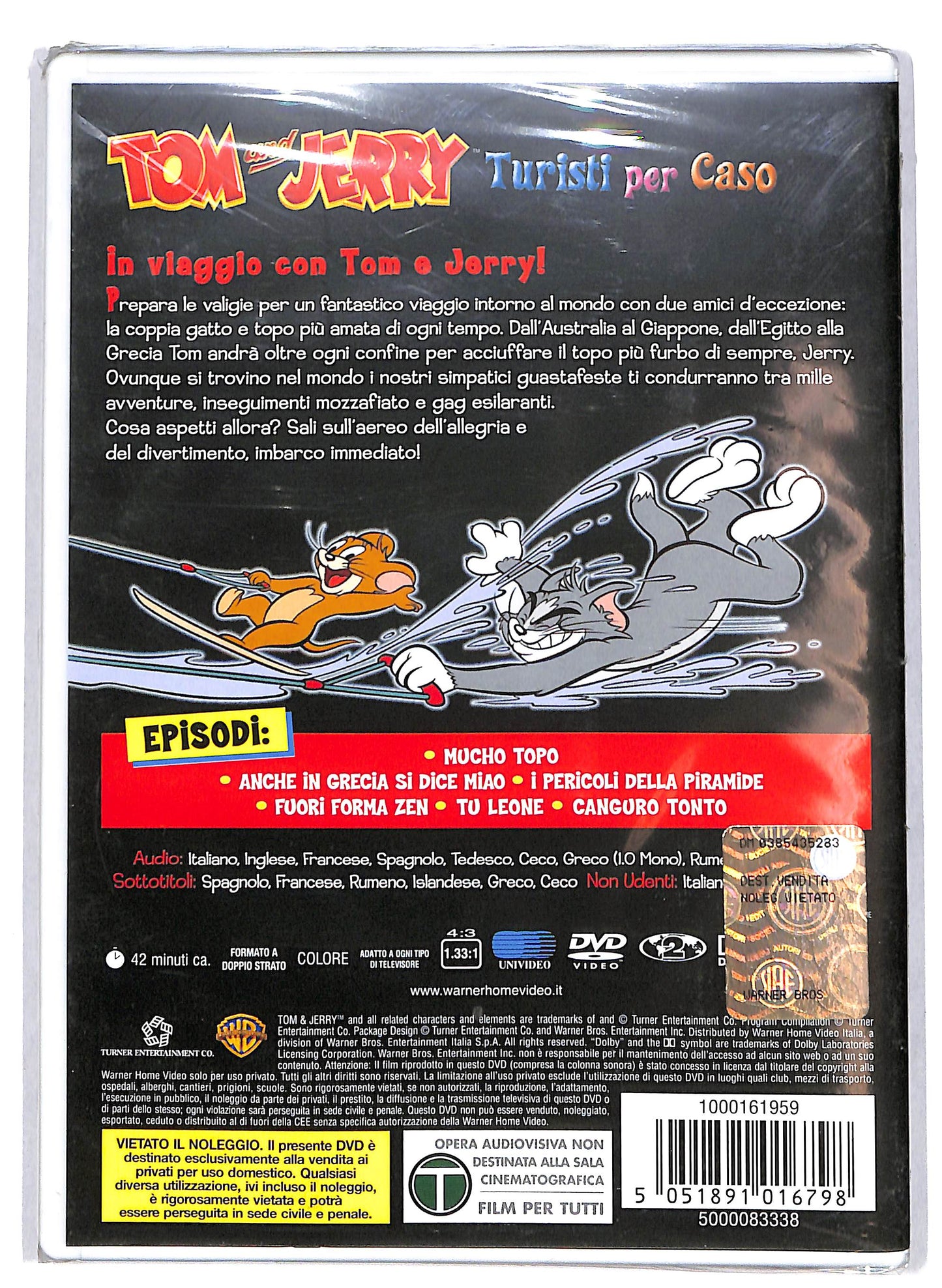 EBOND Tom & Jerry Turisti per caso DVD D619503