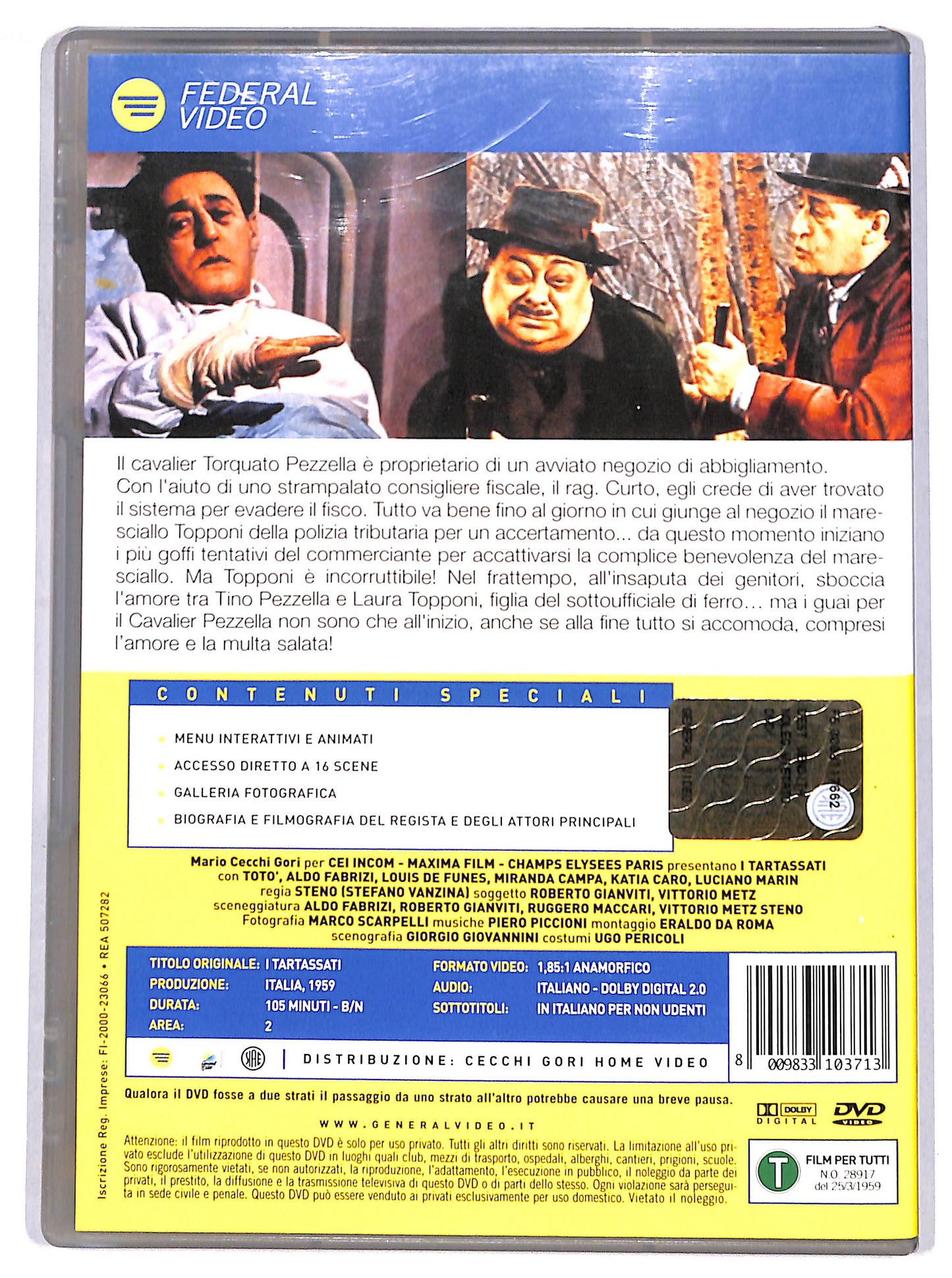 EBOND i tartassati DVD D619928