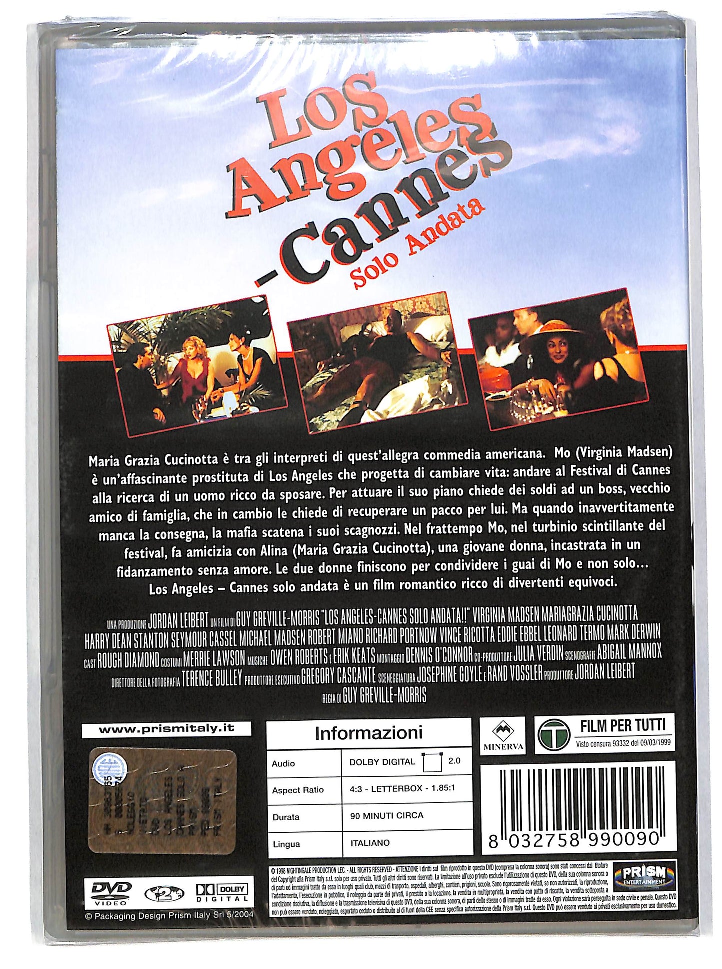 EBOND Los Angeles - Cannes sola andata DVD D620502