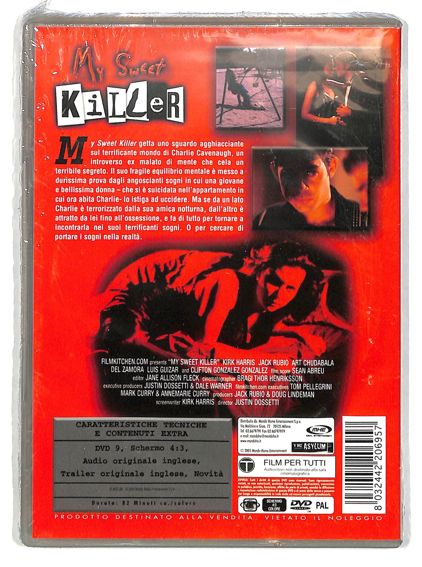 EBOND My sweet killer EDITORIALE DVD D620742