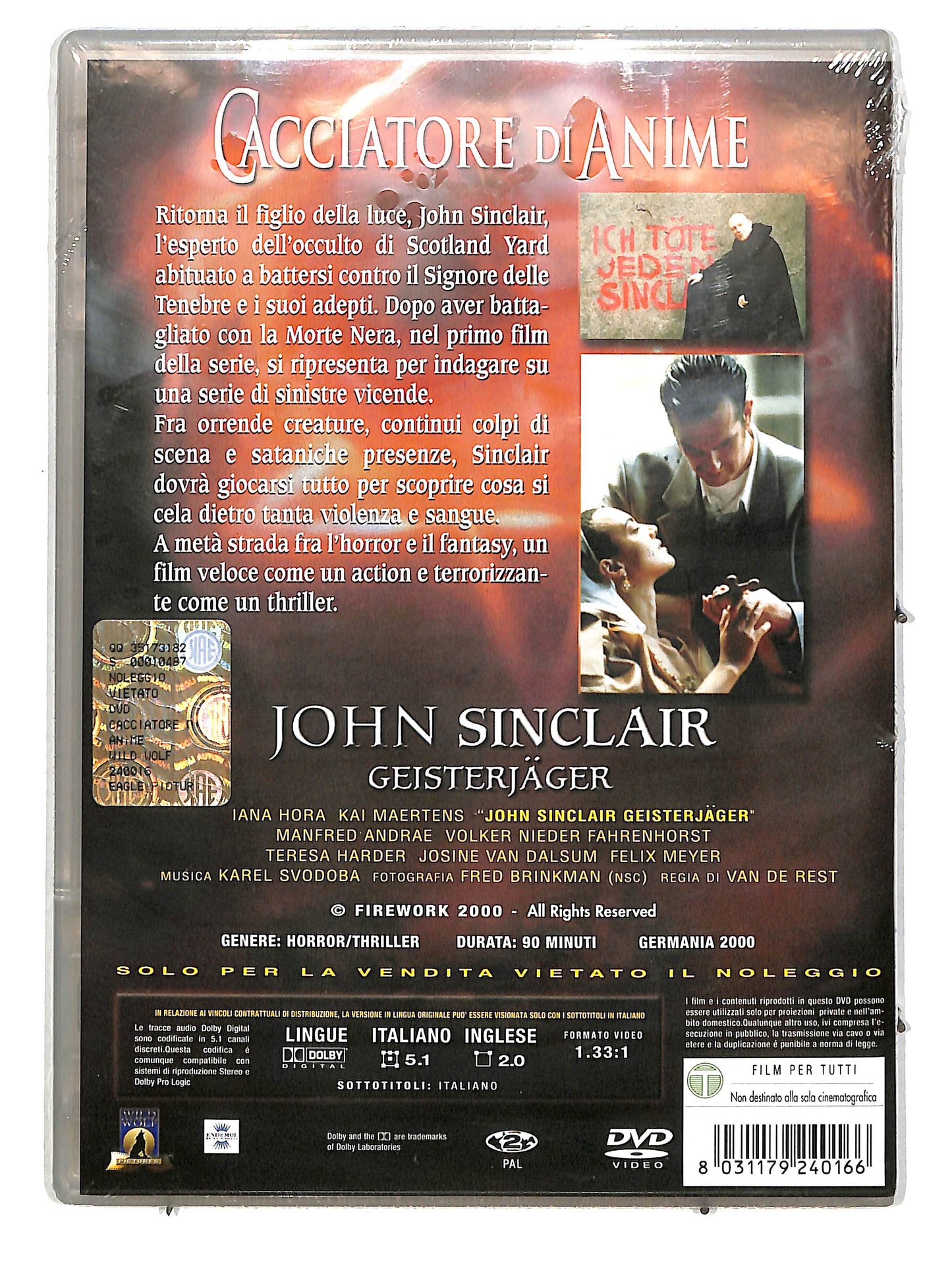 EBOND Cacciatore di anime DVD D620760