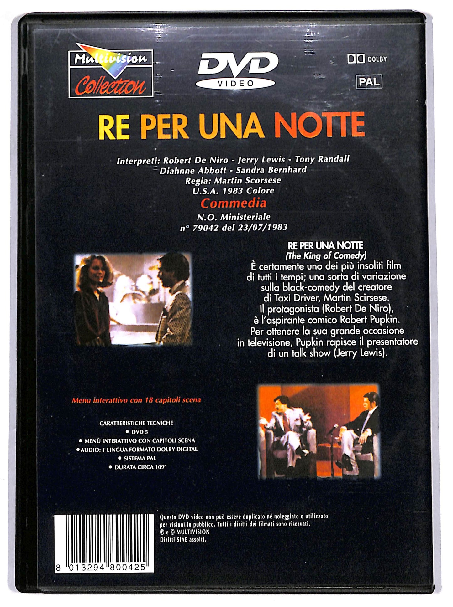 EBOND Re per una notte DVD D620824