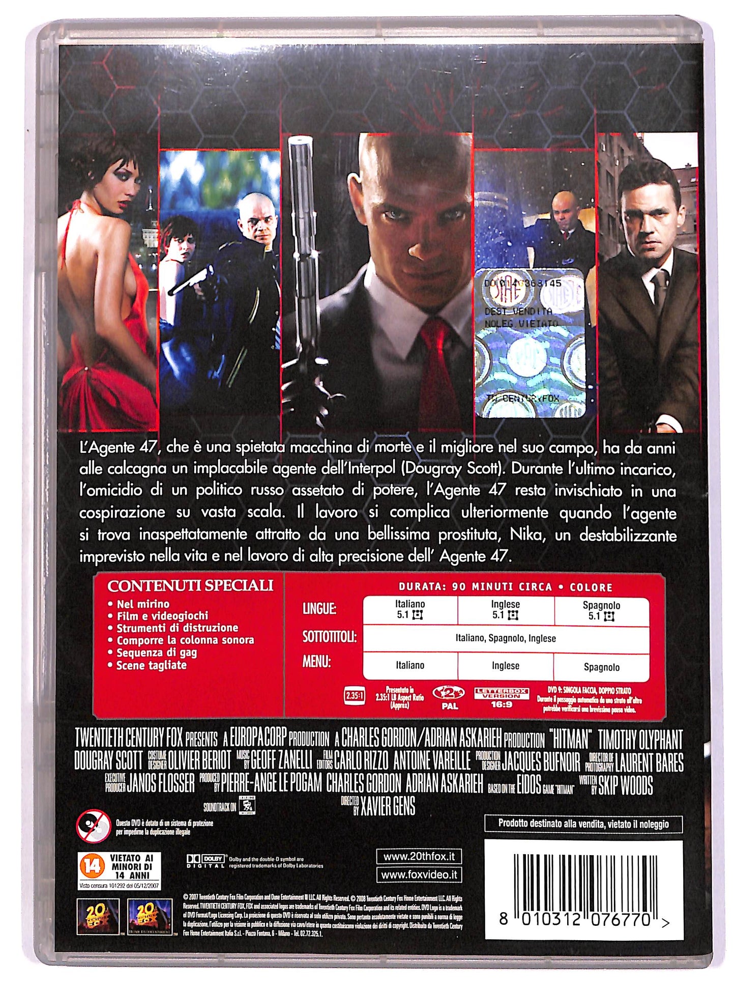 EBOND Hitman - L'assassino DVD D621004