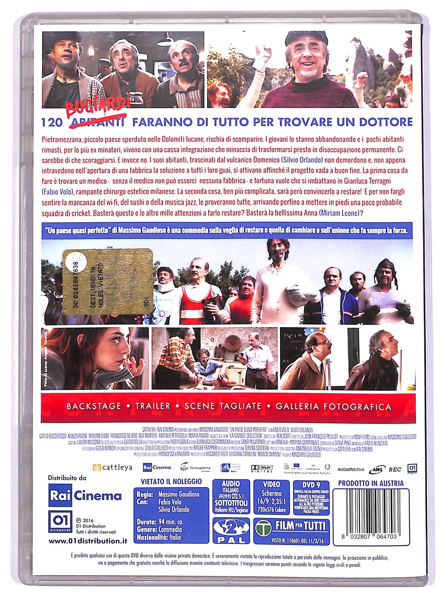 EBOND Un paese quasi perfetto DVD D621061