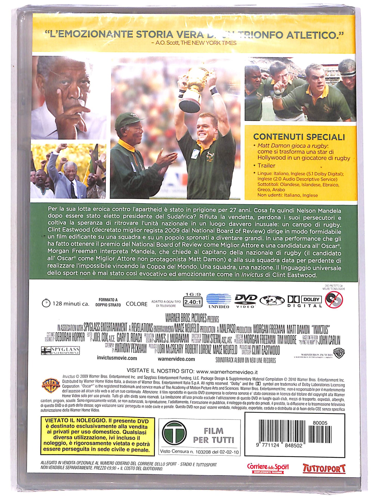 EBOND Invictus - L'invincibile EDITORIALE DVD D621104