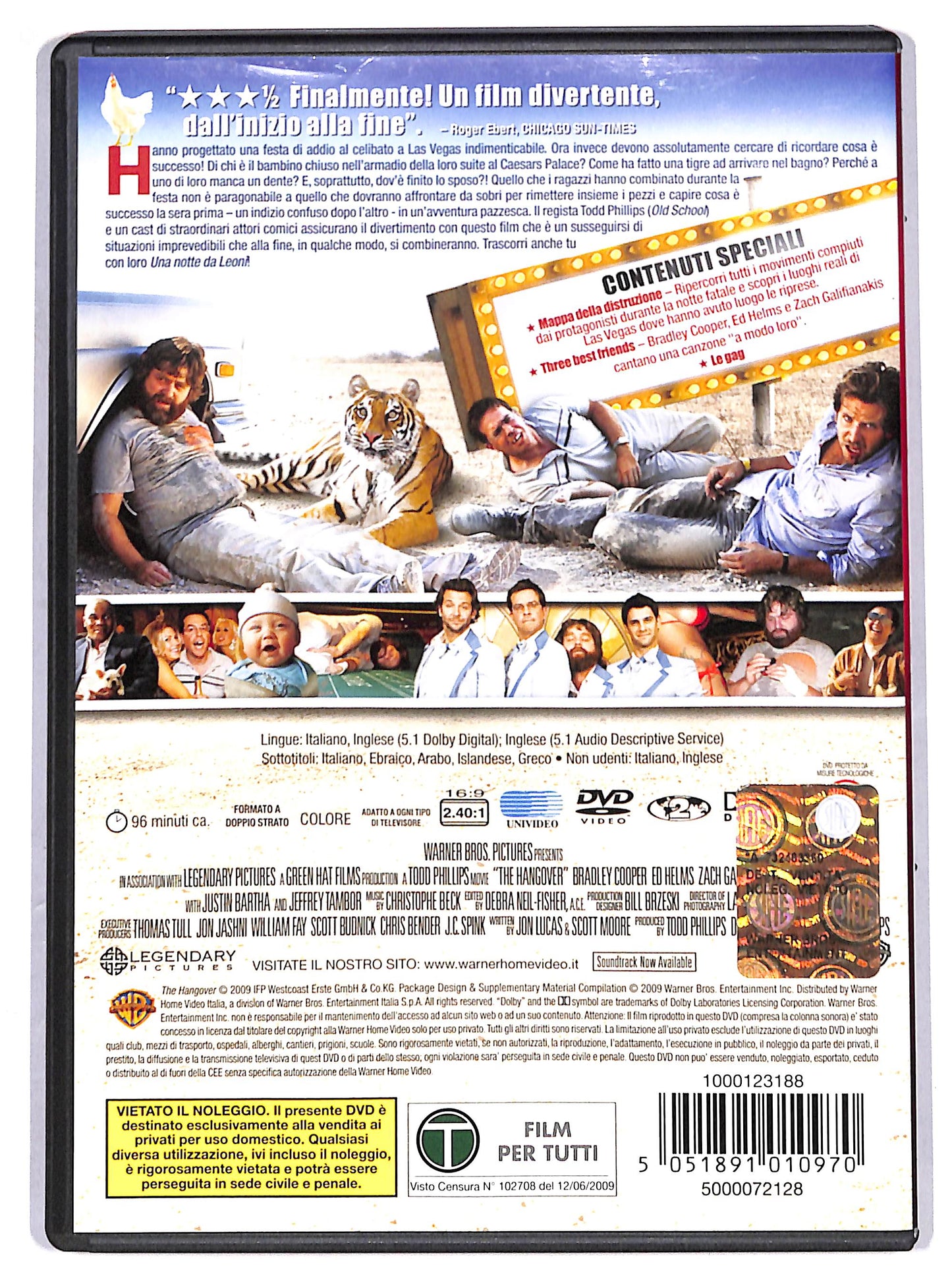 EBOND una notte da leoni DVD D621446