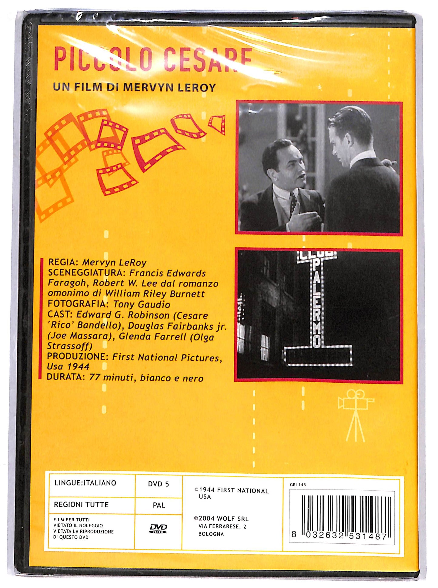 EBOND piccolo cesare - EDITORIALE DVD D621904