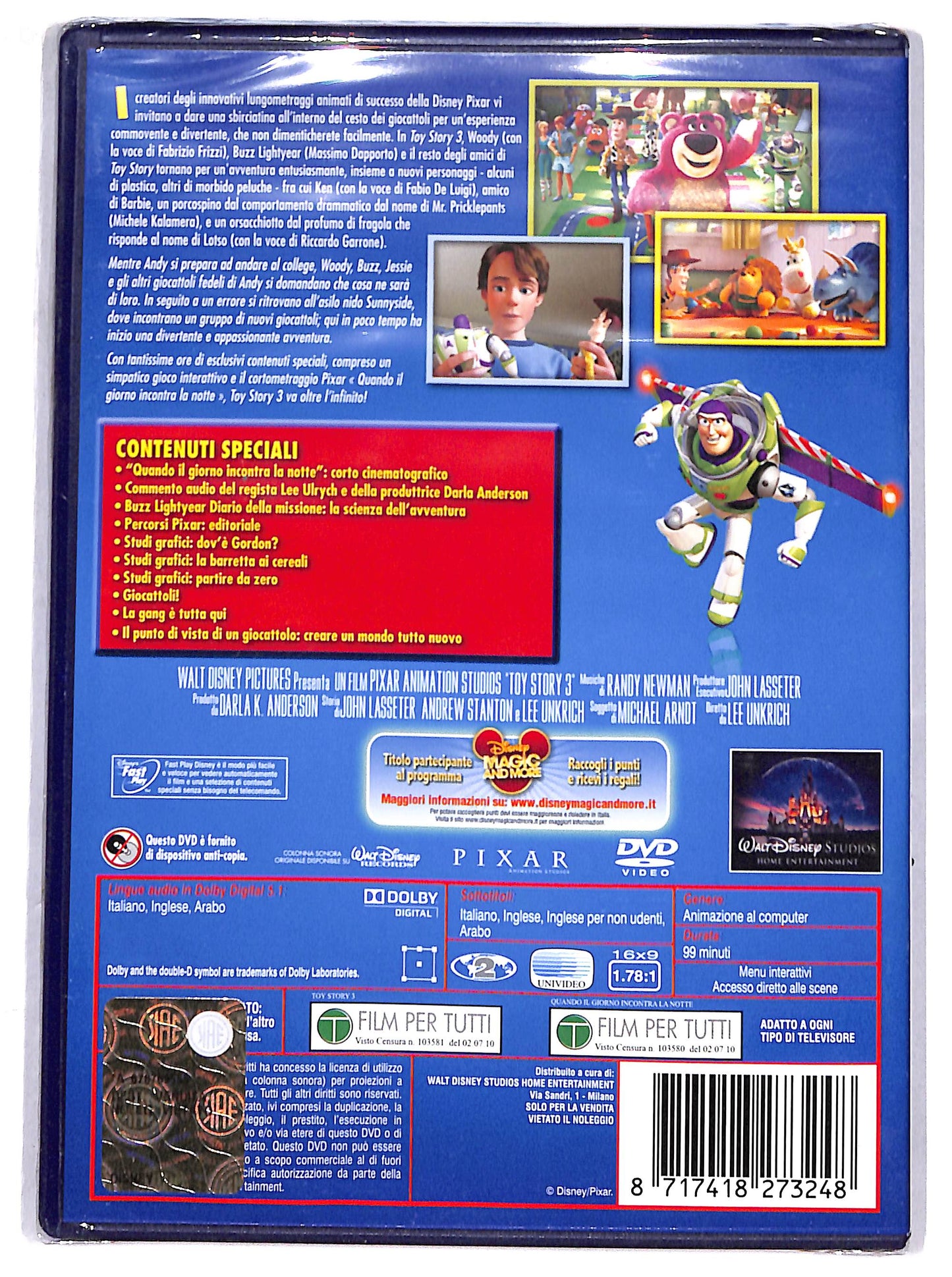 EBOND Toy story 3 DVD D622001