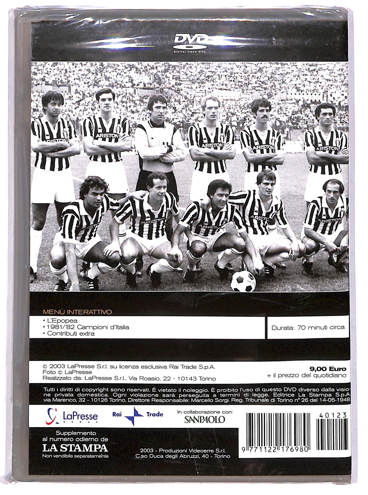 EBOND Juventusiasmante - La seconda stella 1981-1982 EDITORIALE DVD D622338