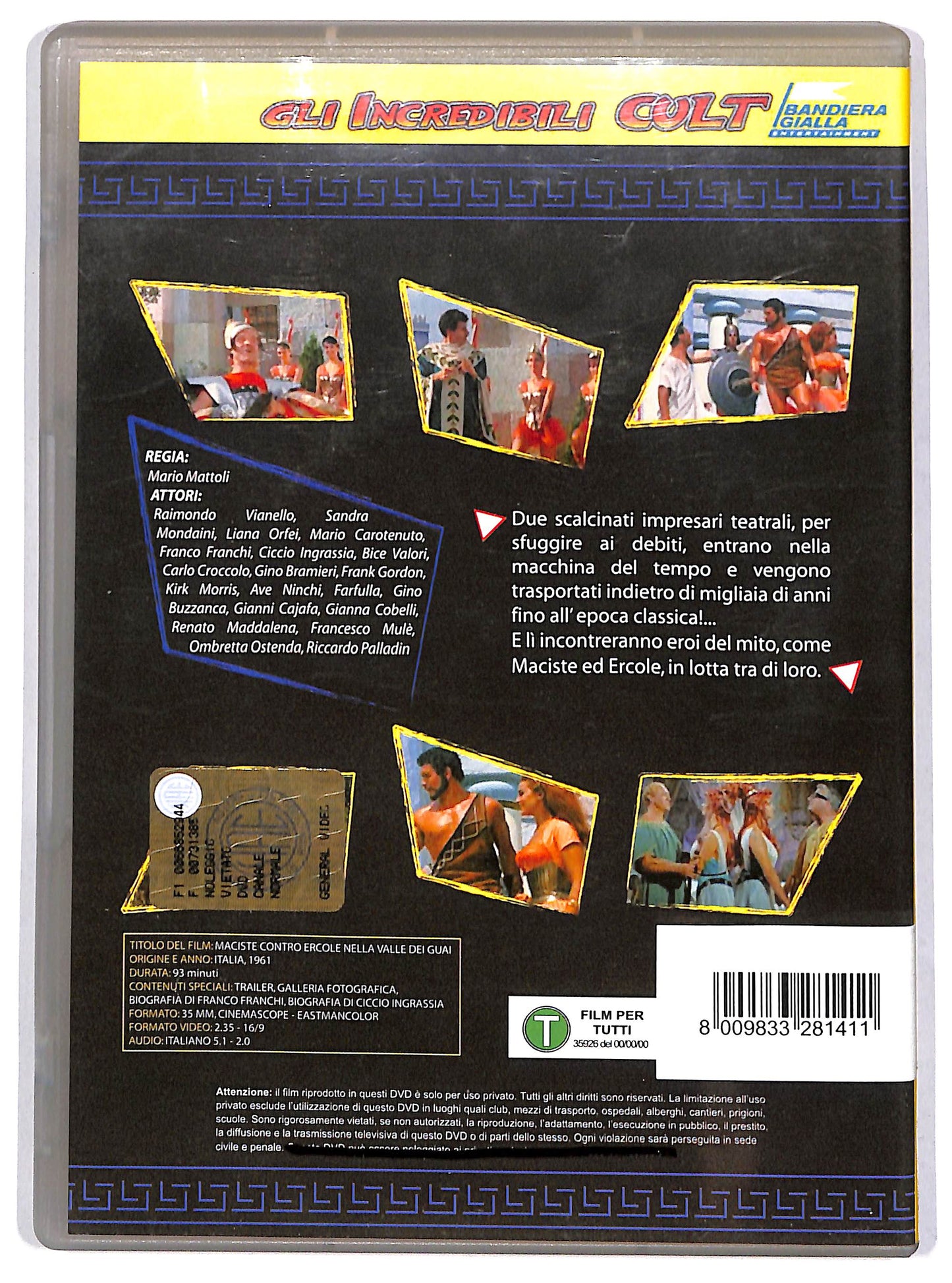 EBOND Franco, Ciccio & Maciste contro Ercole nella valle dei guai DVD D622358