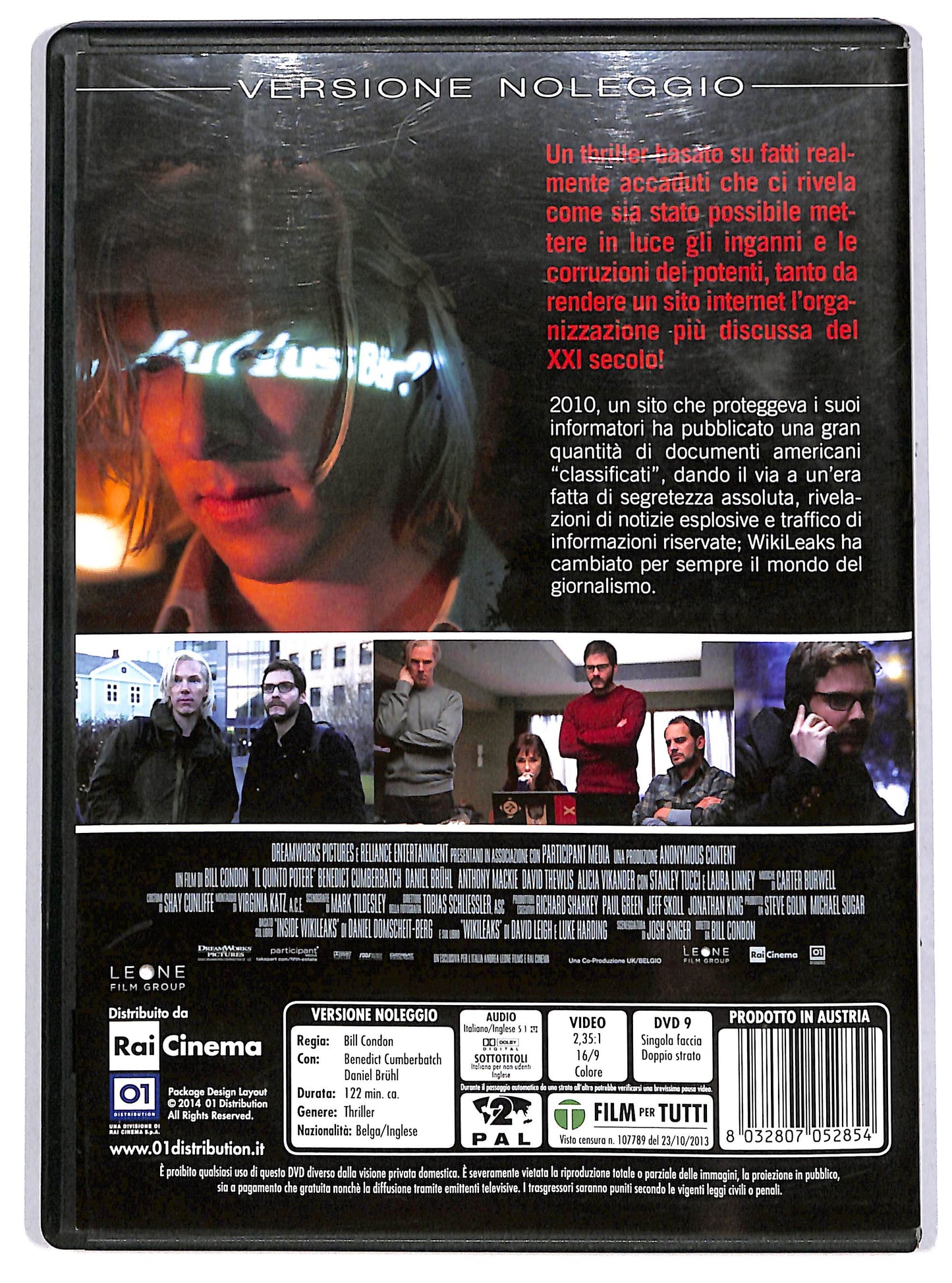 EBOND In quinto potere Noleggio DVD D622364