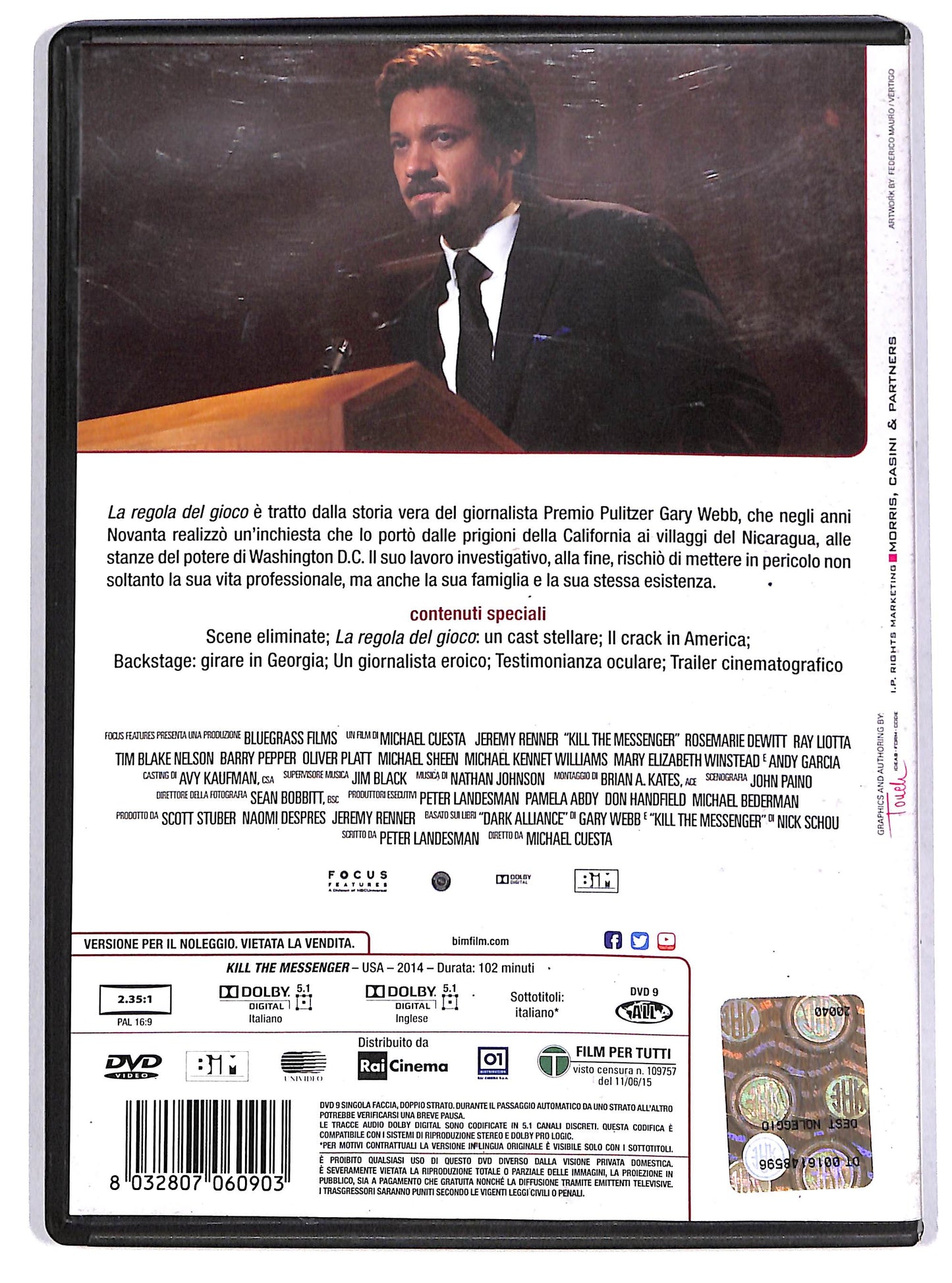 EBOND La regola del gioco Noleggio DVD D622402