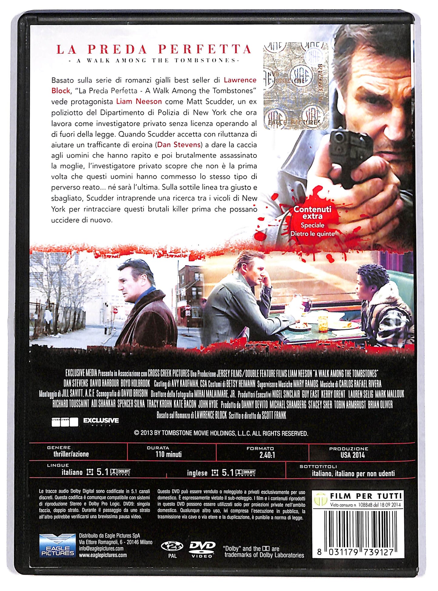 EBOND La preda perfetta - A Walk Among the Tombstones DVD D622424