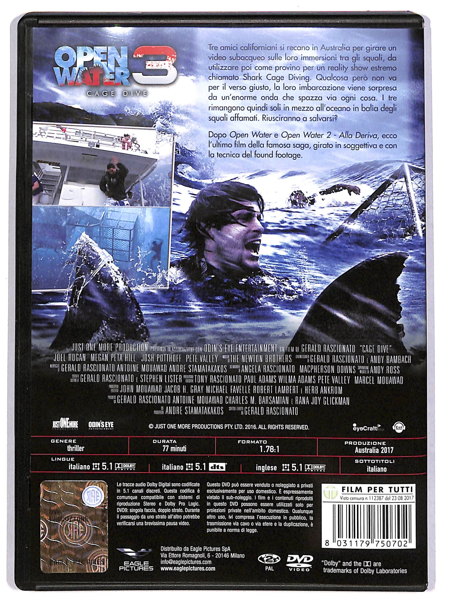 EBOND Open Water 3 - Cage Dive DVD D622456