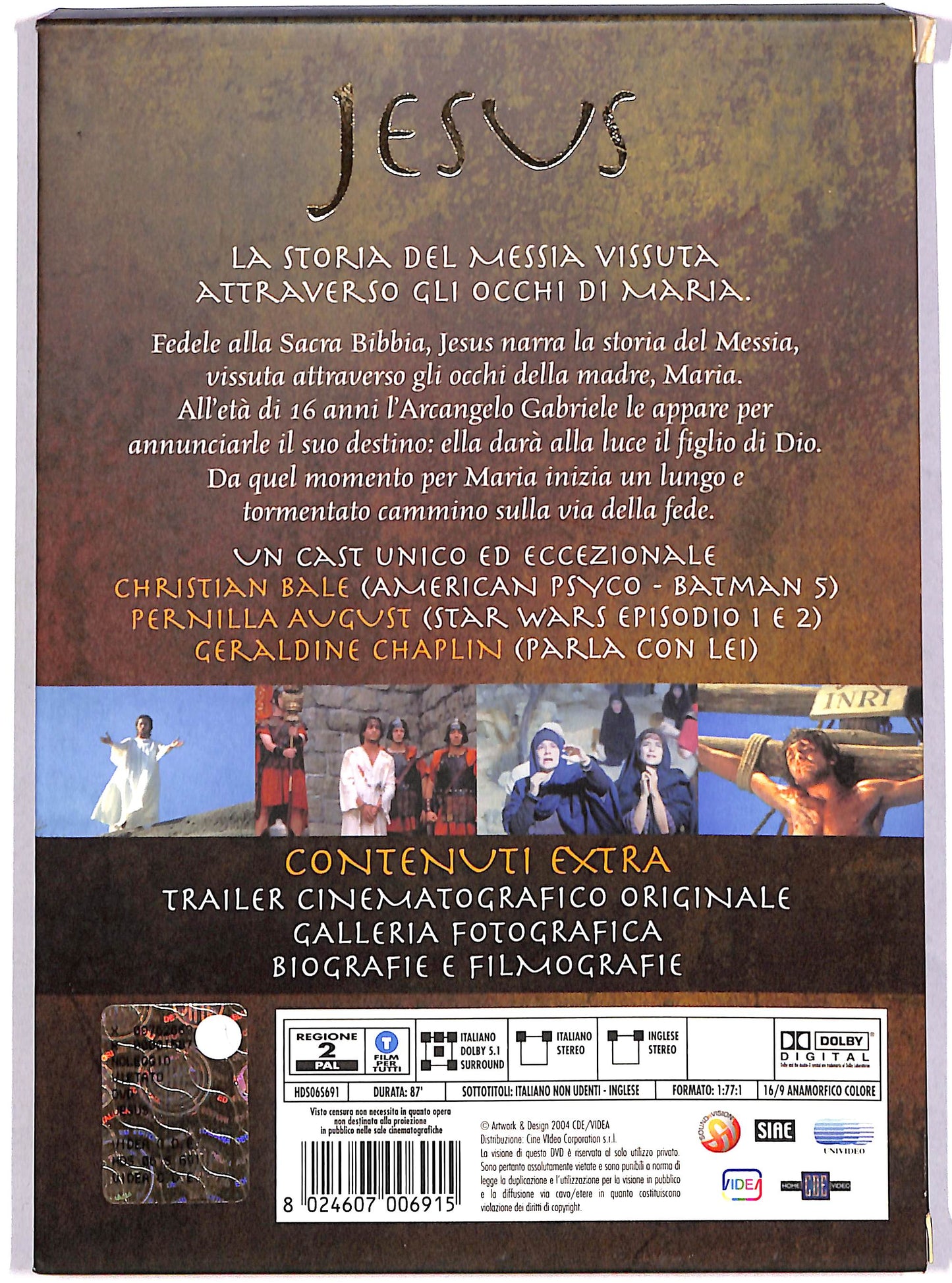 EBOND Jesus Slipcase DVD D622613